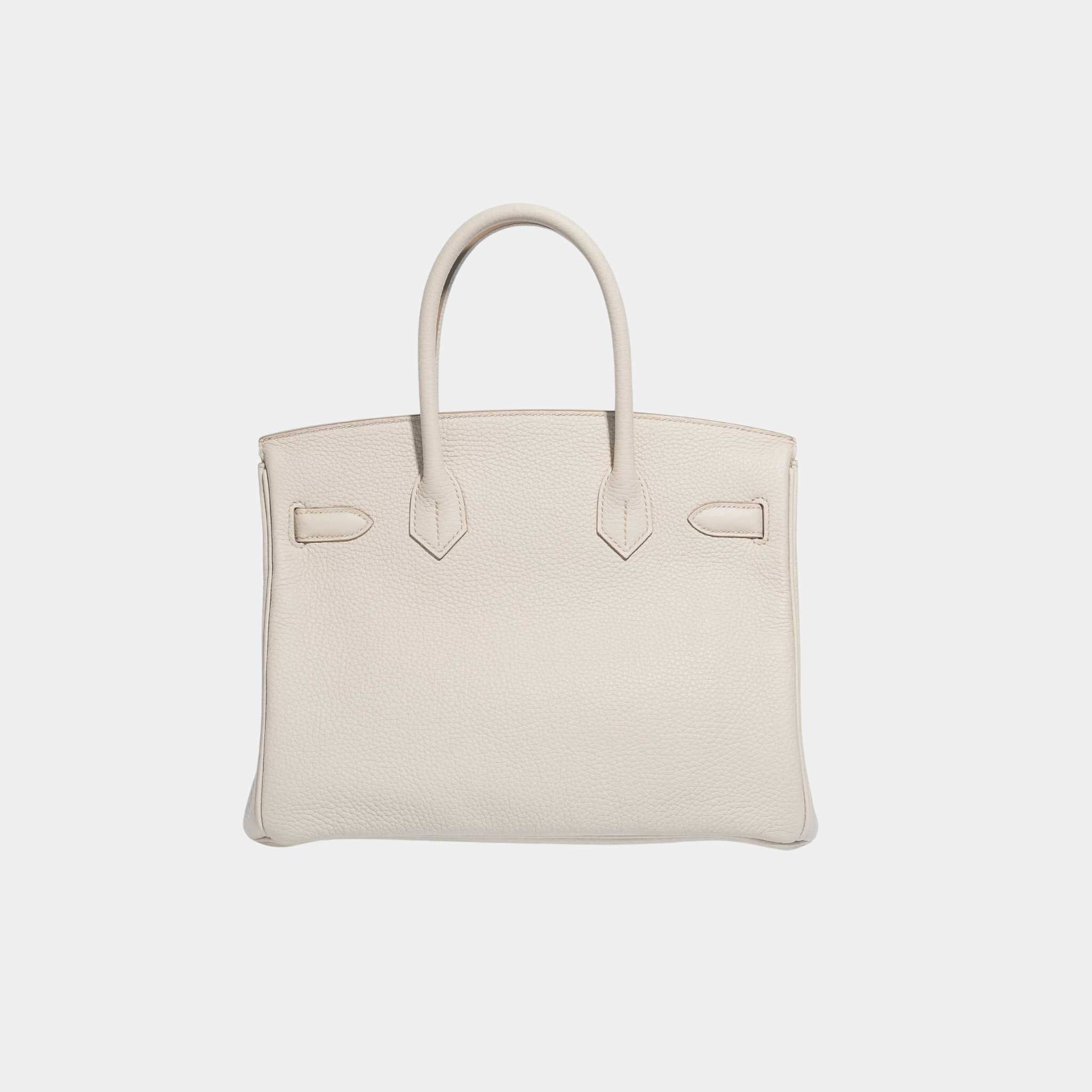 Hermes Birkin 30 Togo Beton PHW, Back