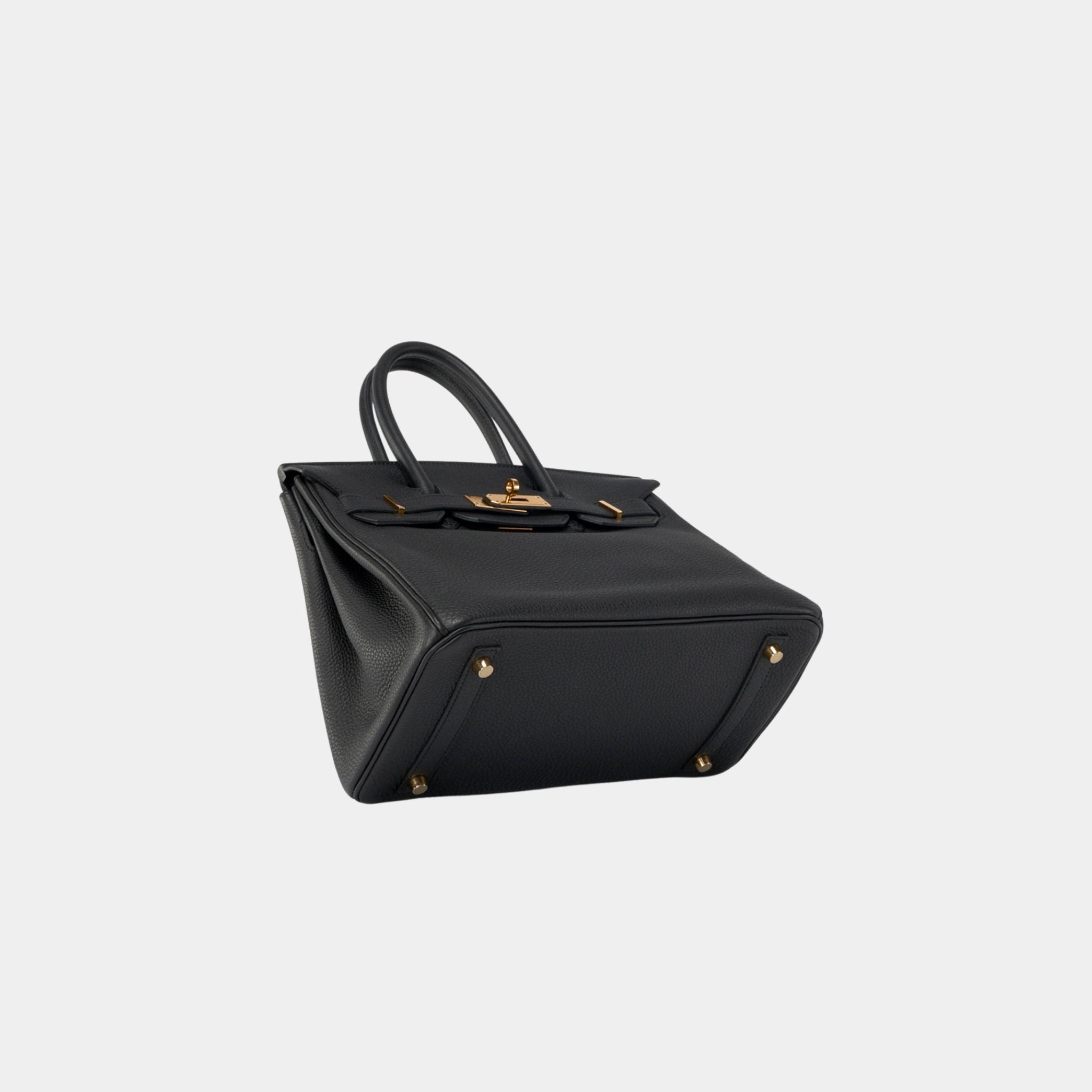 Hermes Birkin 30 Togo Black GHW, Bottom