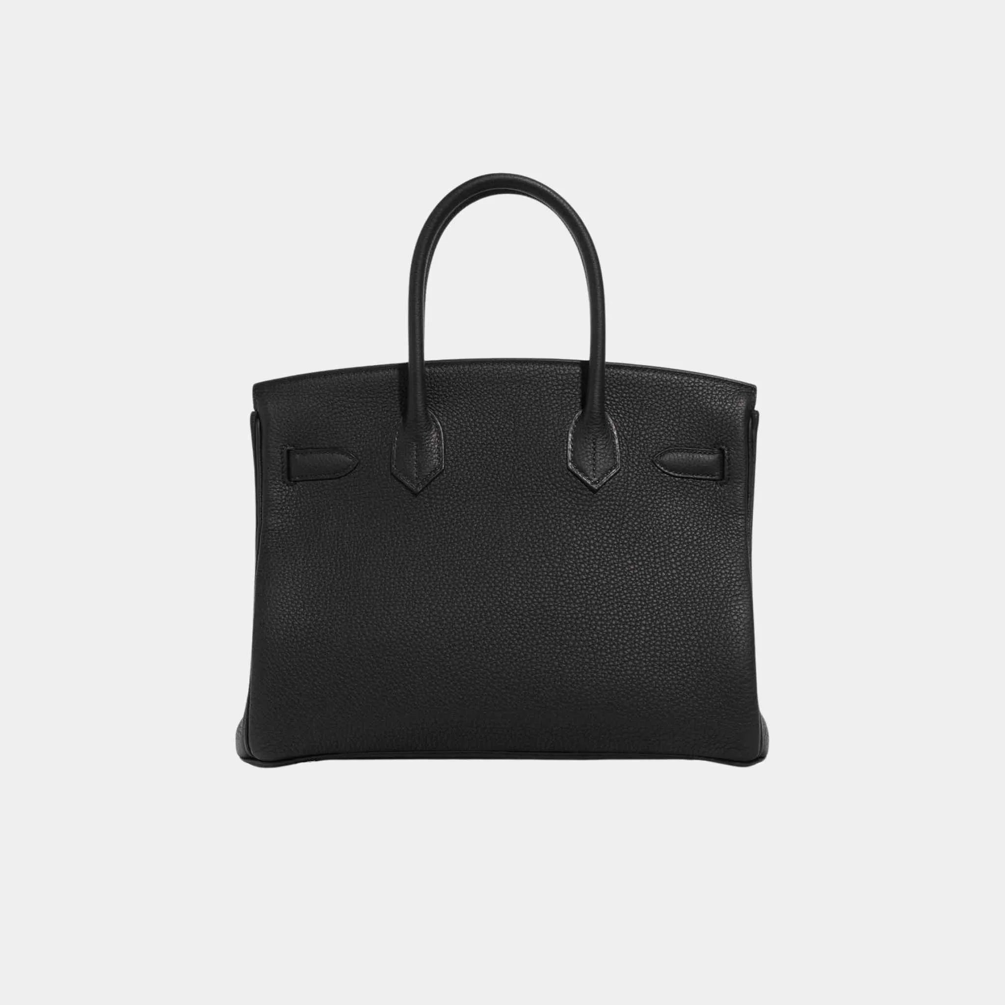 Hermes Birkin 30 Togo Black PHW, Back