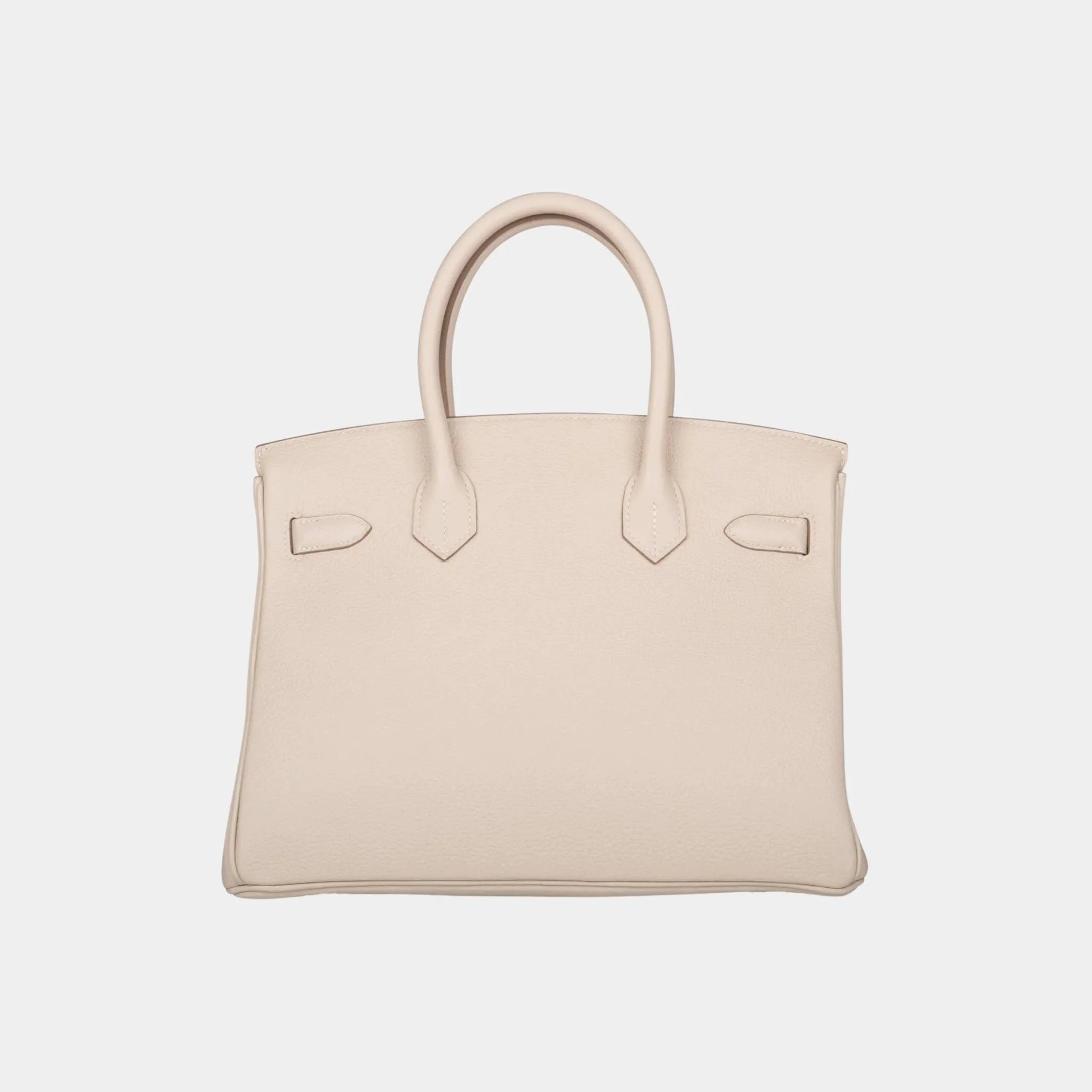 Hermes Birkin 30 Togo Craie GHW, Back