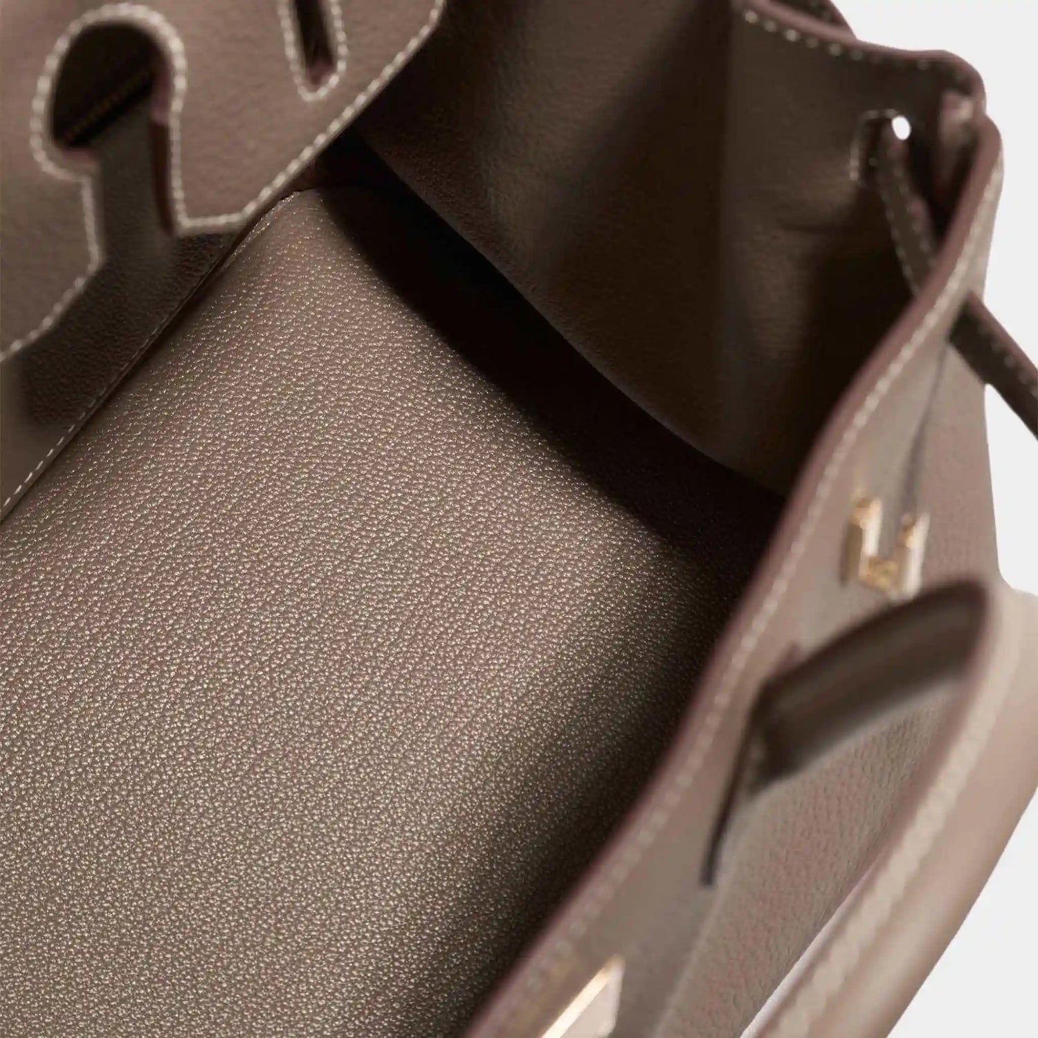 Hermes Birkin 30 Togo Etoupe GHW, Top, Close Up