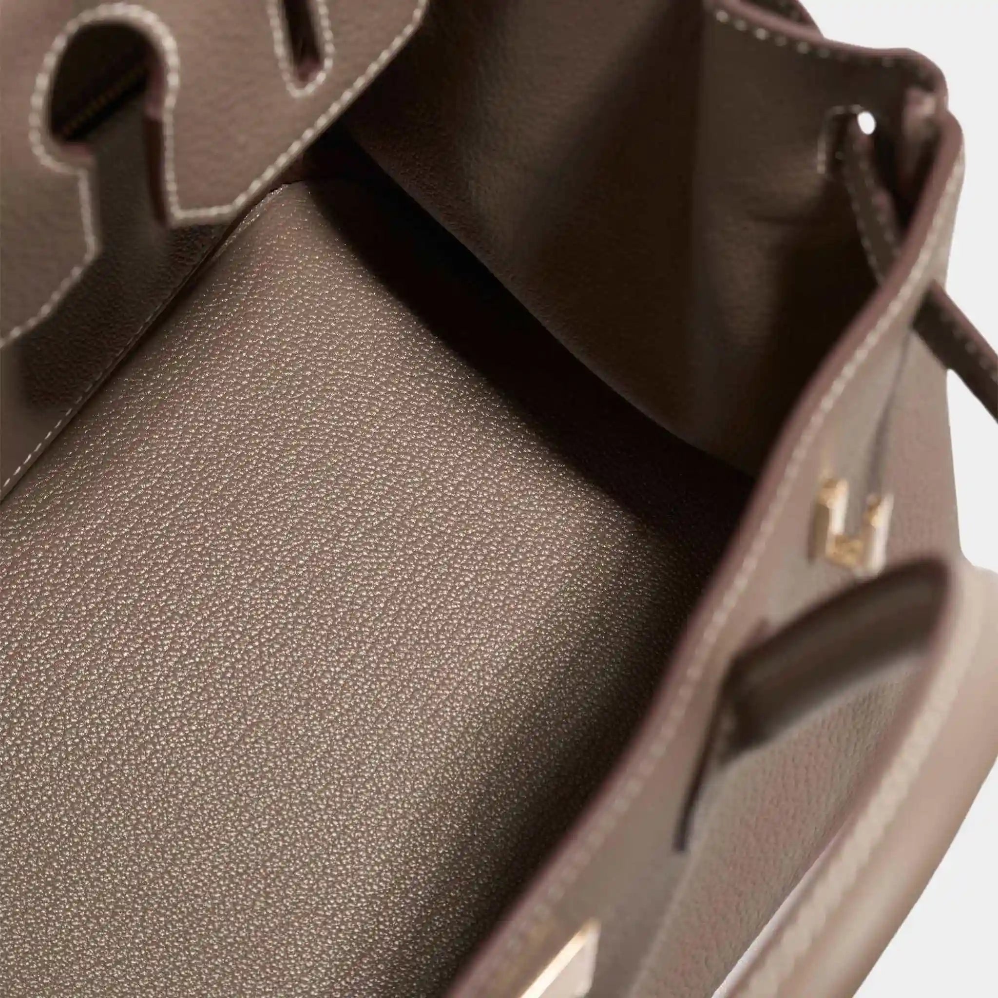 Hermes Birkin 30 Togo Etoupe GHW, Top, Close Up