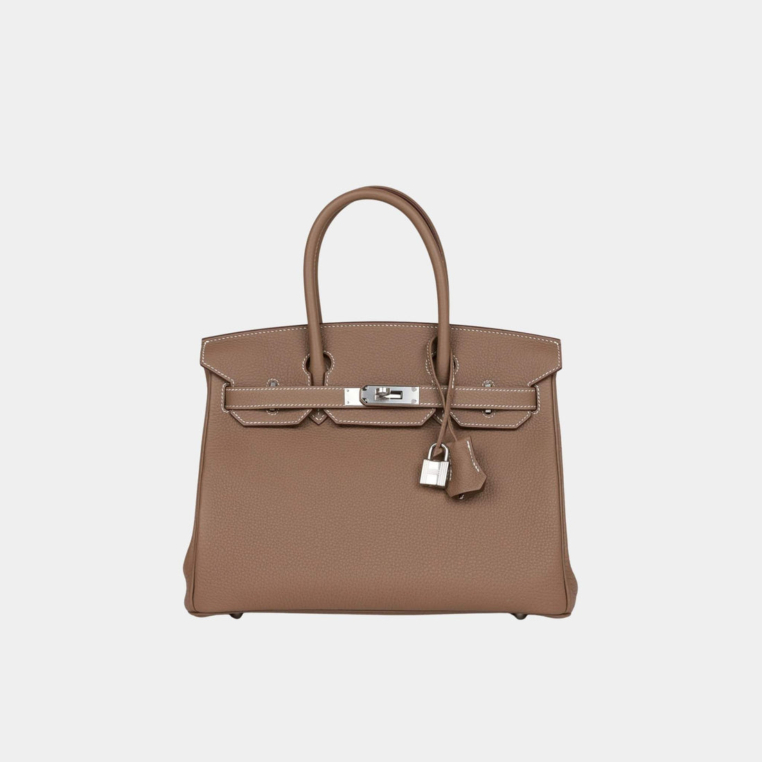 Hermes Birkin 30 Togo Etoupe PHW, Front