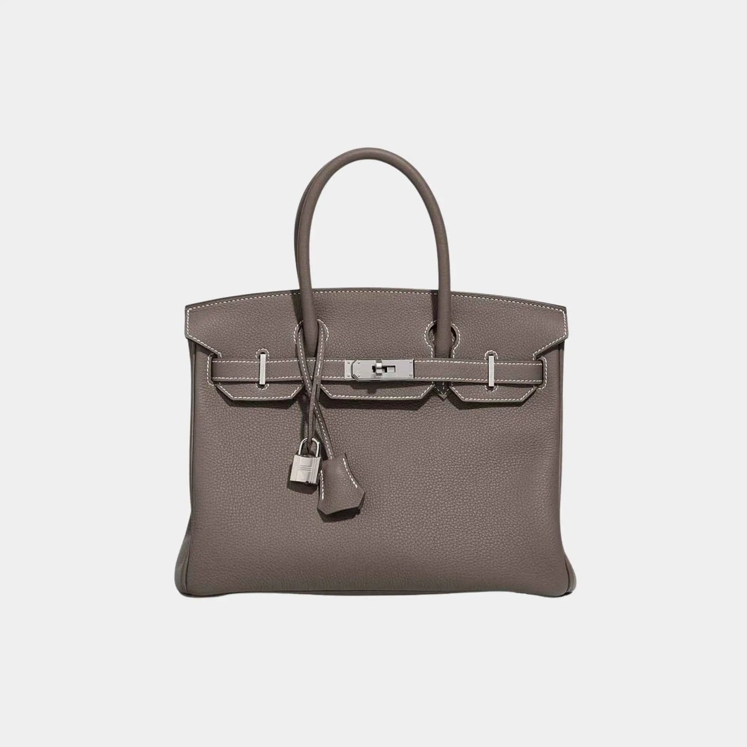 Hermes Birkin 30 Togo Etoupe PHW, Front