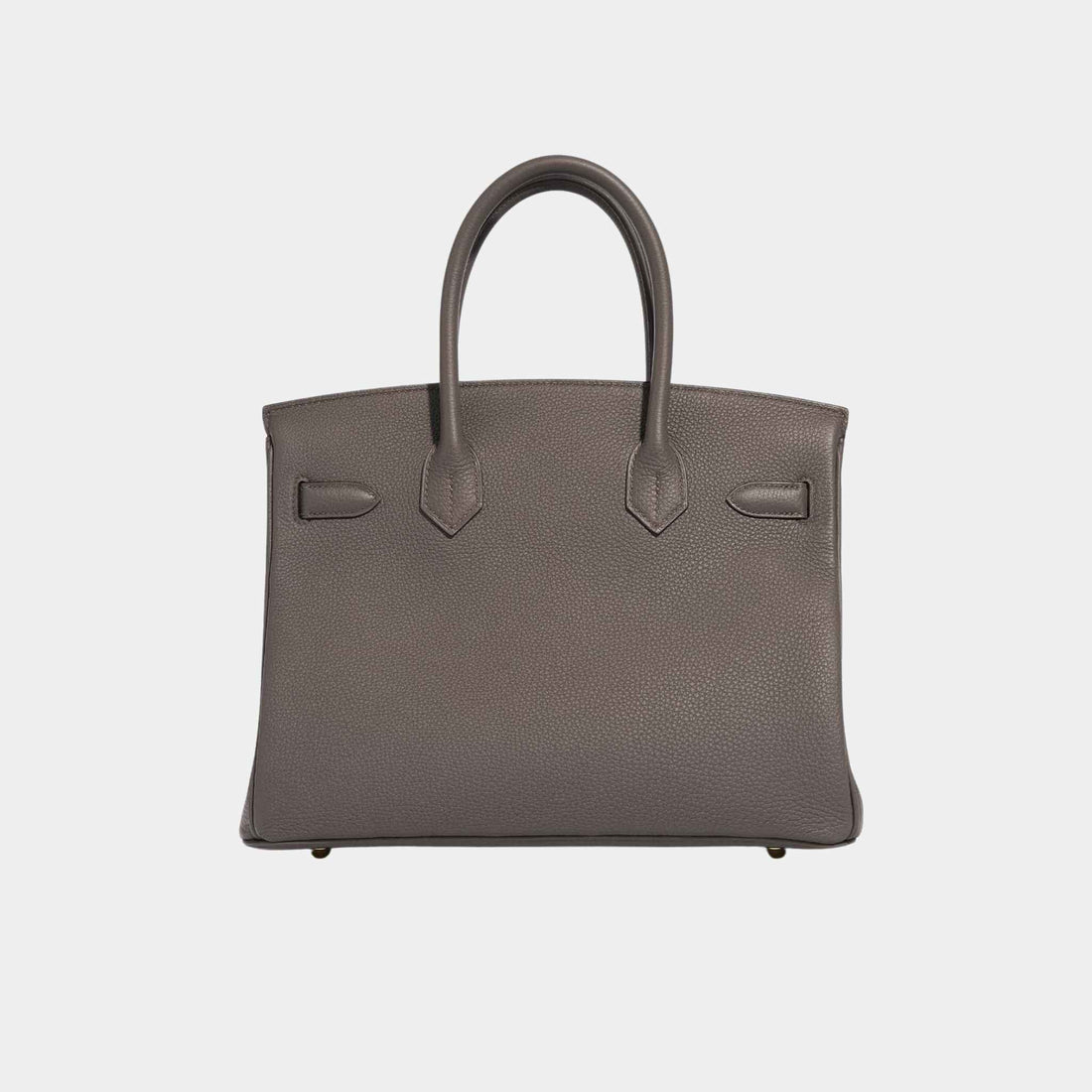 Hermes Birkin 30 Togo Gris Etain GHW، ظهر