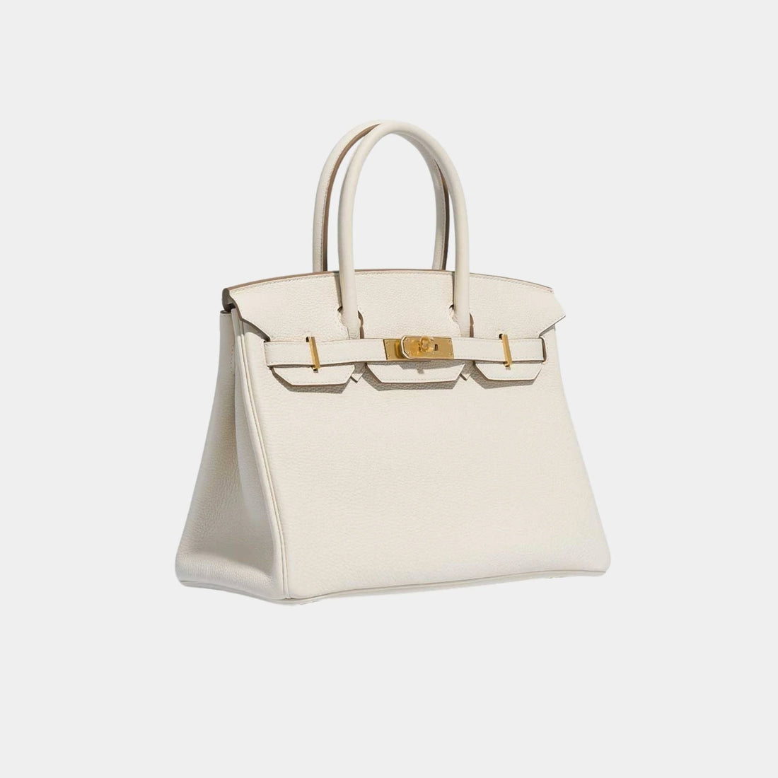 Hermes Birkin 30 Togo Mushroom GHW، من الجانب