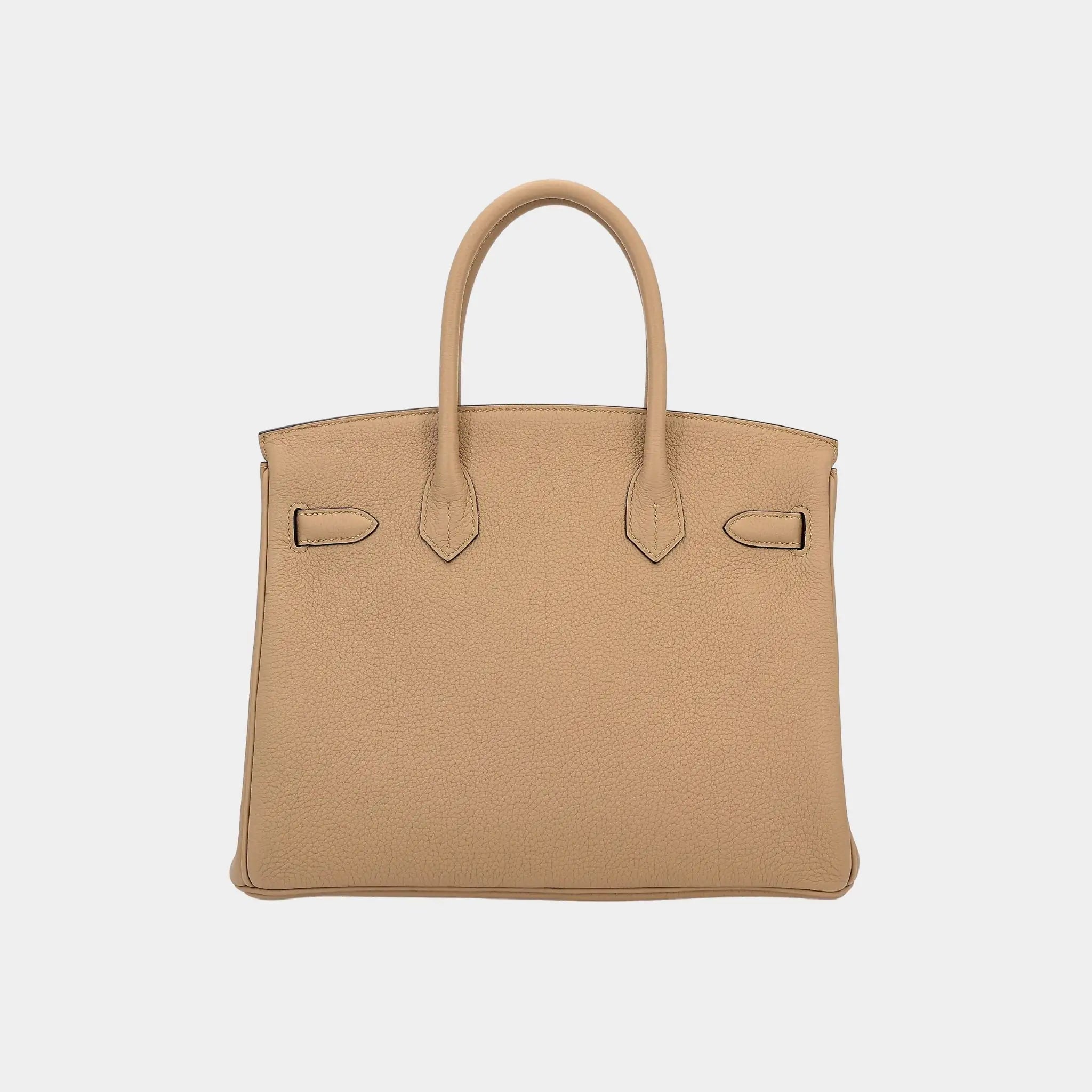 Hermes Birkin 30 Togo Poussiere PHW, Back