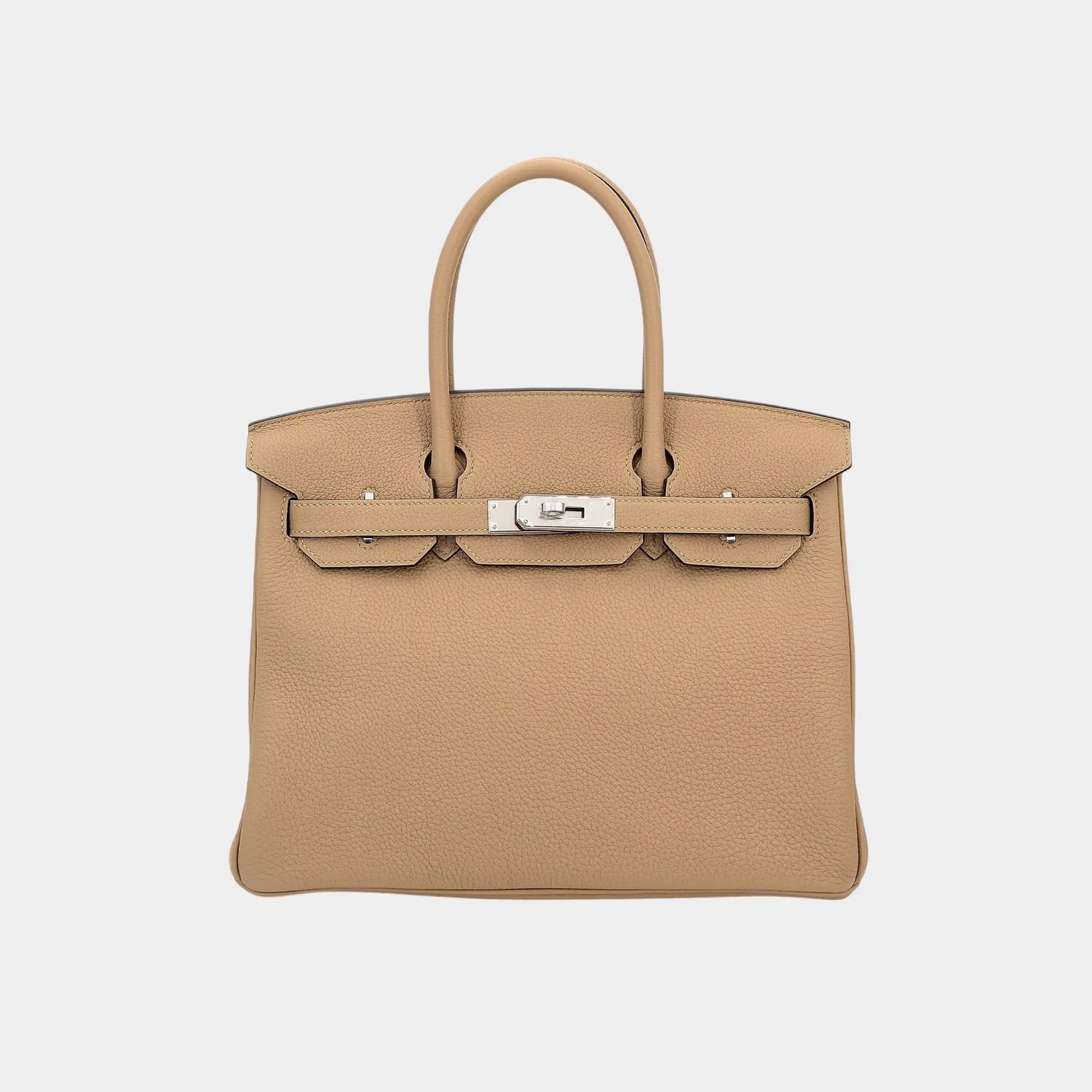 Hermes Birkin 30 Togo Poussiere PHW, Front