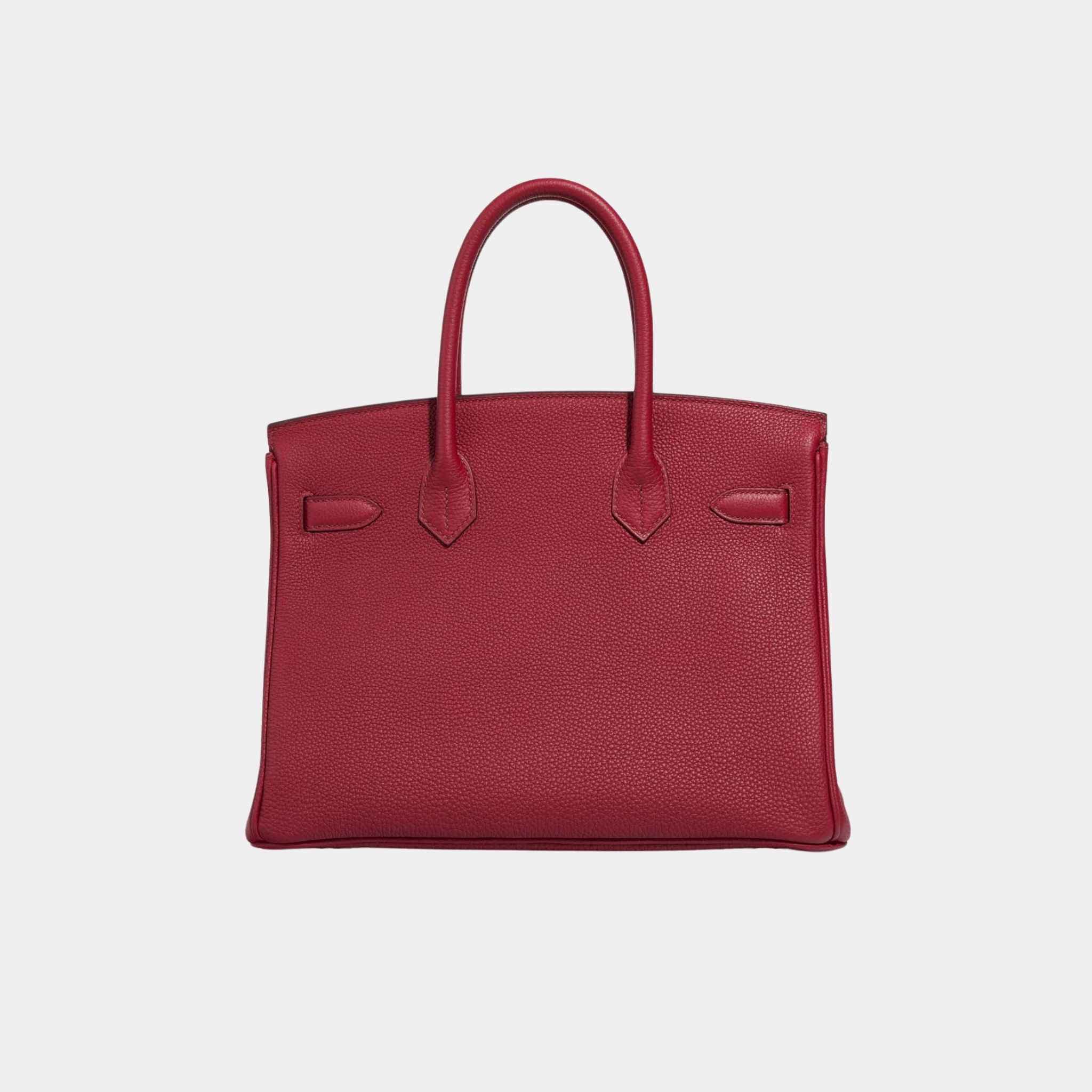 Hermes Birkin 30 Togo Rubis PHW, Back