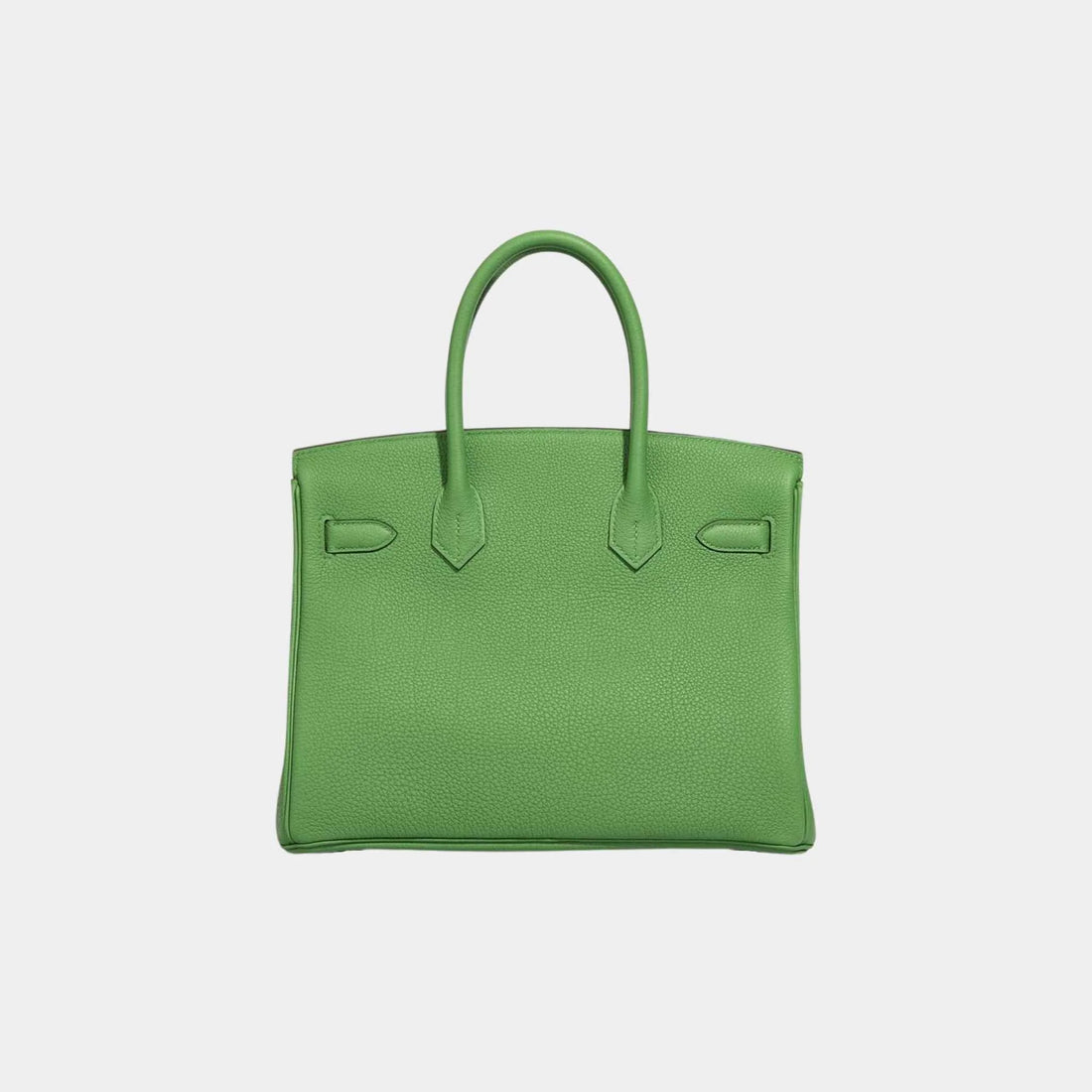Hermes Birkin 30 Togo Vert Yucca GHW، من الخلف