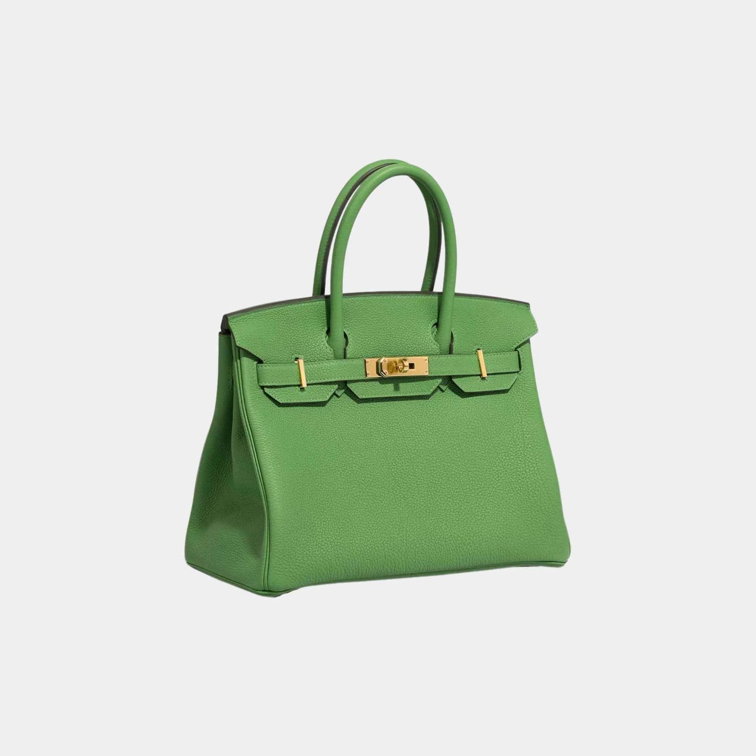 Hermes Birkin 30 Togo Vert Yucca GHW, Side