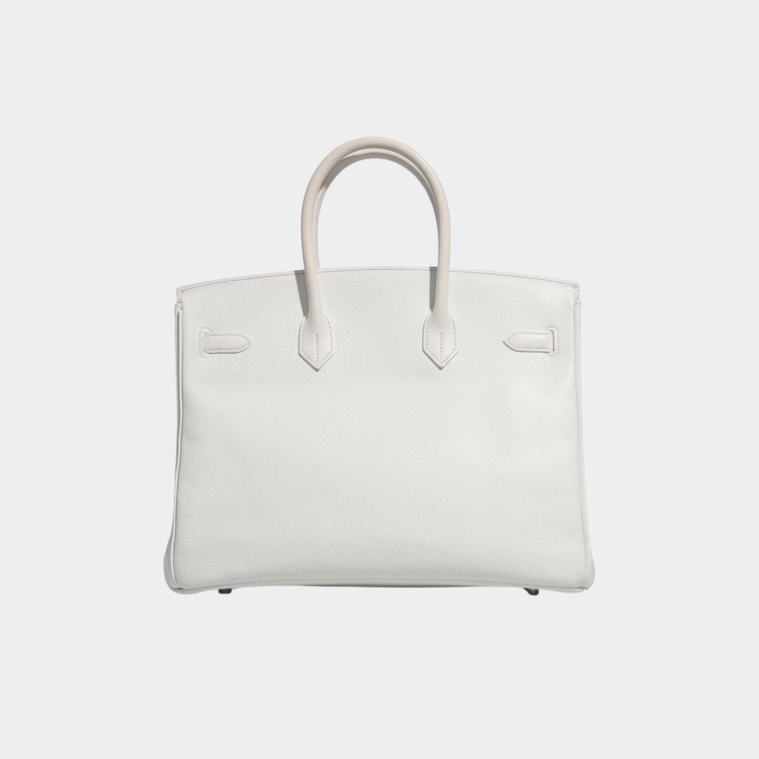 Hermes Birkin 35 Epsom White PHW, Back