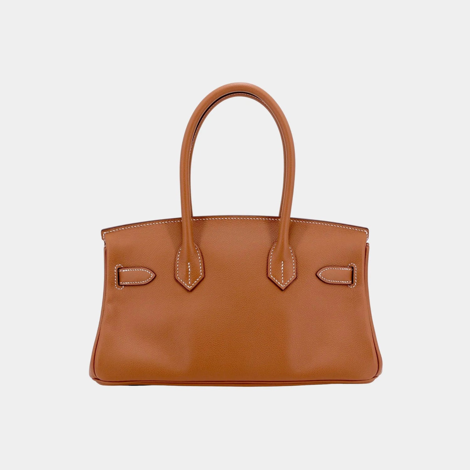 Hermes Birkin Shoulder Light 29 Evercolor Gold PHW, Back