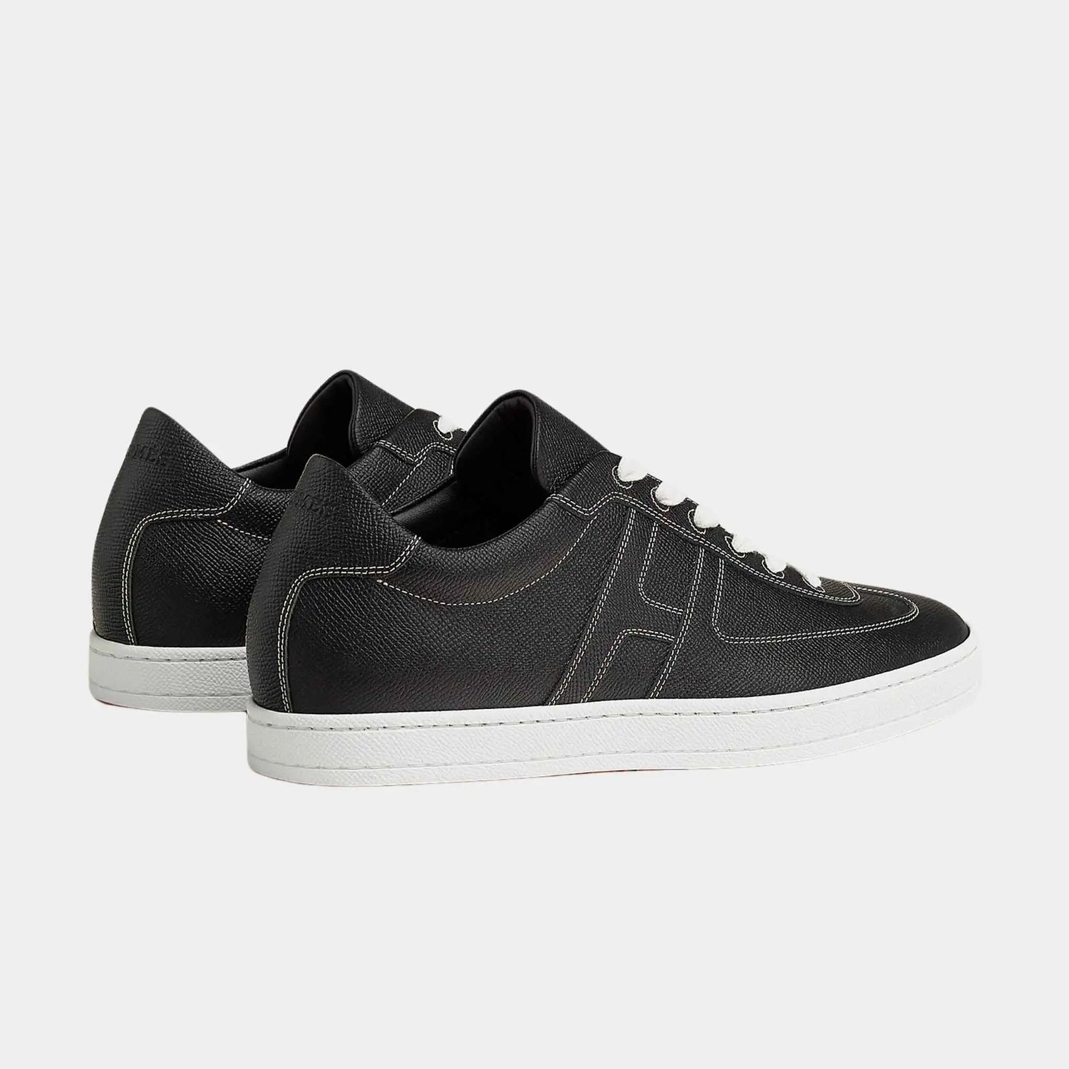 Hermes Boomerang Sneaker Epsom Calfskin, Noir, Back