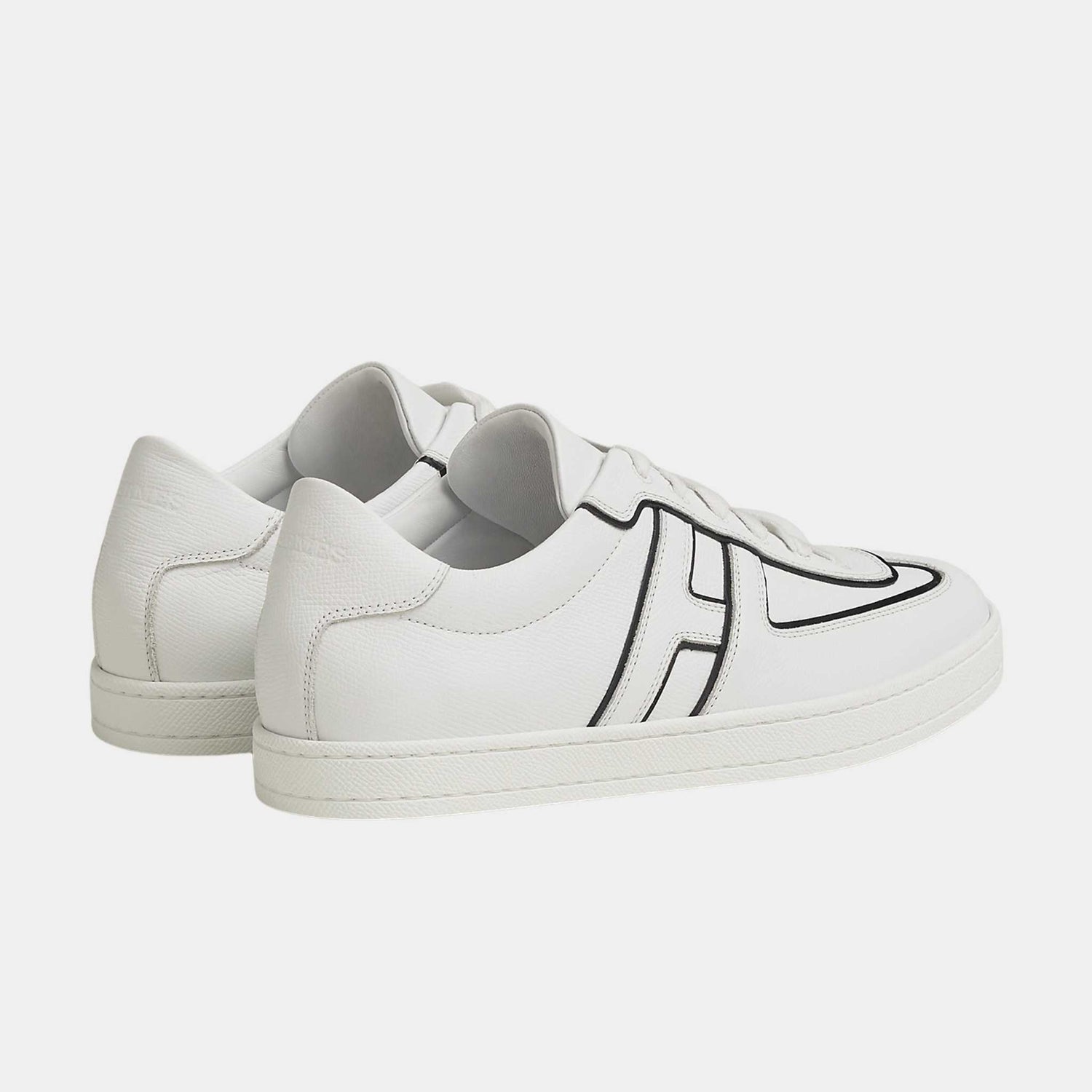 Hermes Boomerang Sneaker Monochrome Epsom Calfskin, Back