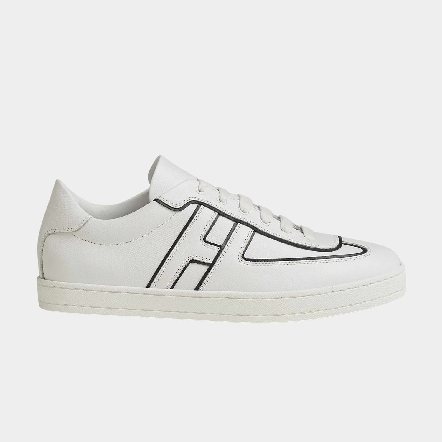 Hermes Boomerang Sneaker Monochrome Epsom Calfskin, Side