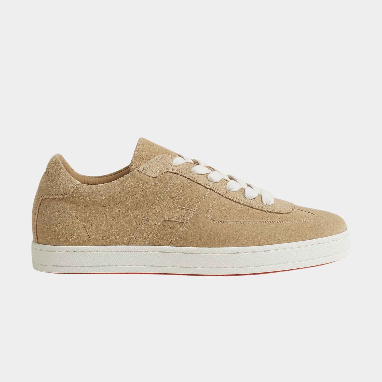 Hermes Boomerang Sneaker Supple Suede Calfskin, Side