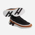 Hermes Bouncing Sneaker Knit Calfskin Suede Men, Multicolor Noir, Front