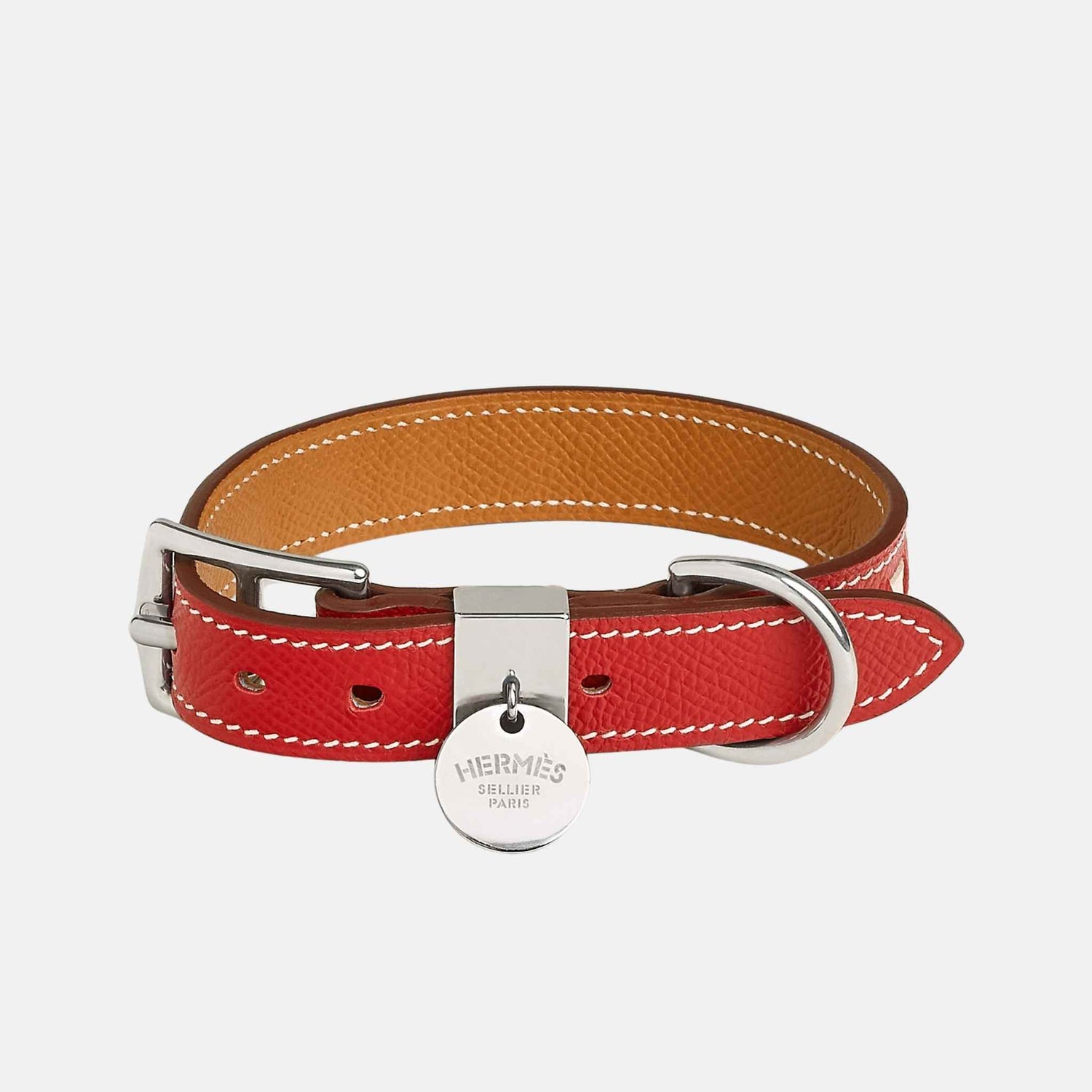 Hermes Braided Luxury Dog Collar, Rogue Casaque
