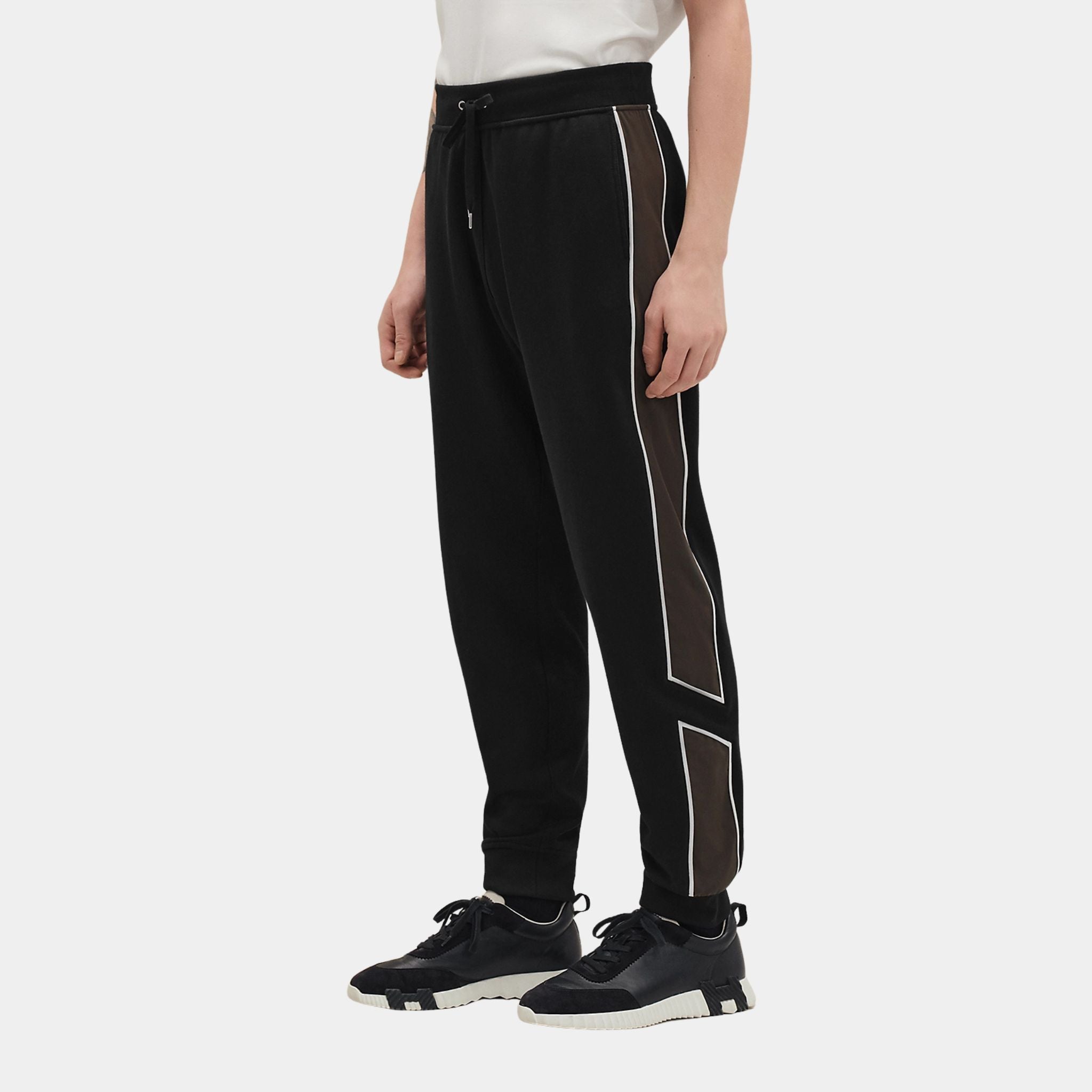 Hermes Capsule Sport Jogging Pants, Noir, Front