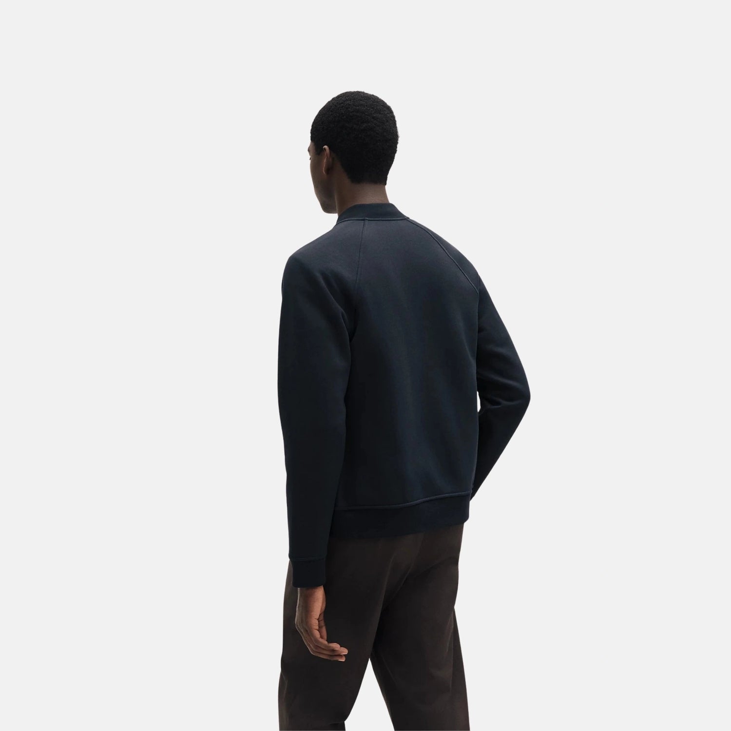 Hermes C.D.S. Varsity Jacket, Marine, Back