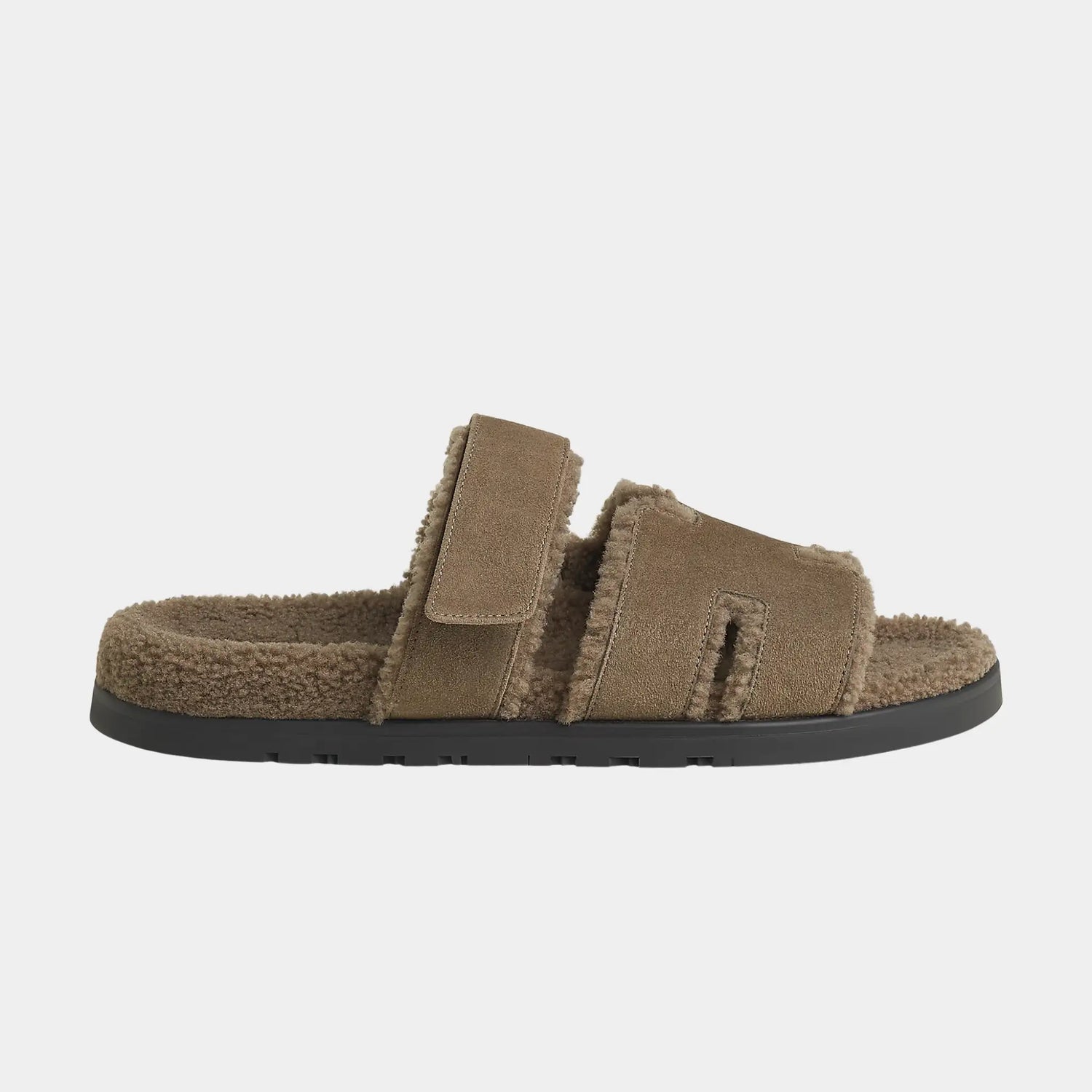 Chypre Sandal Suede Goatskin With Shearling Lining