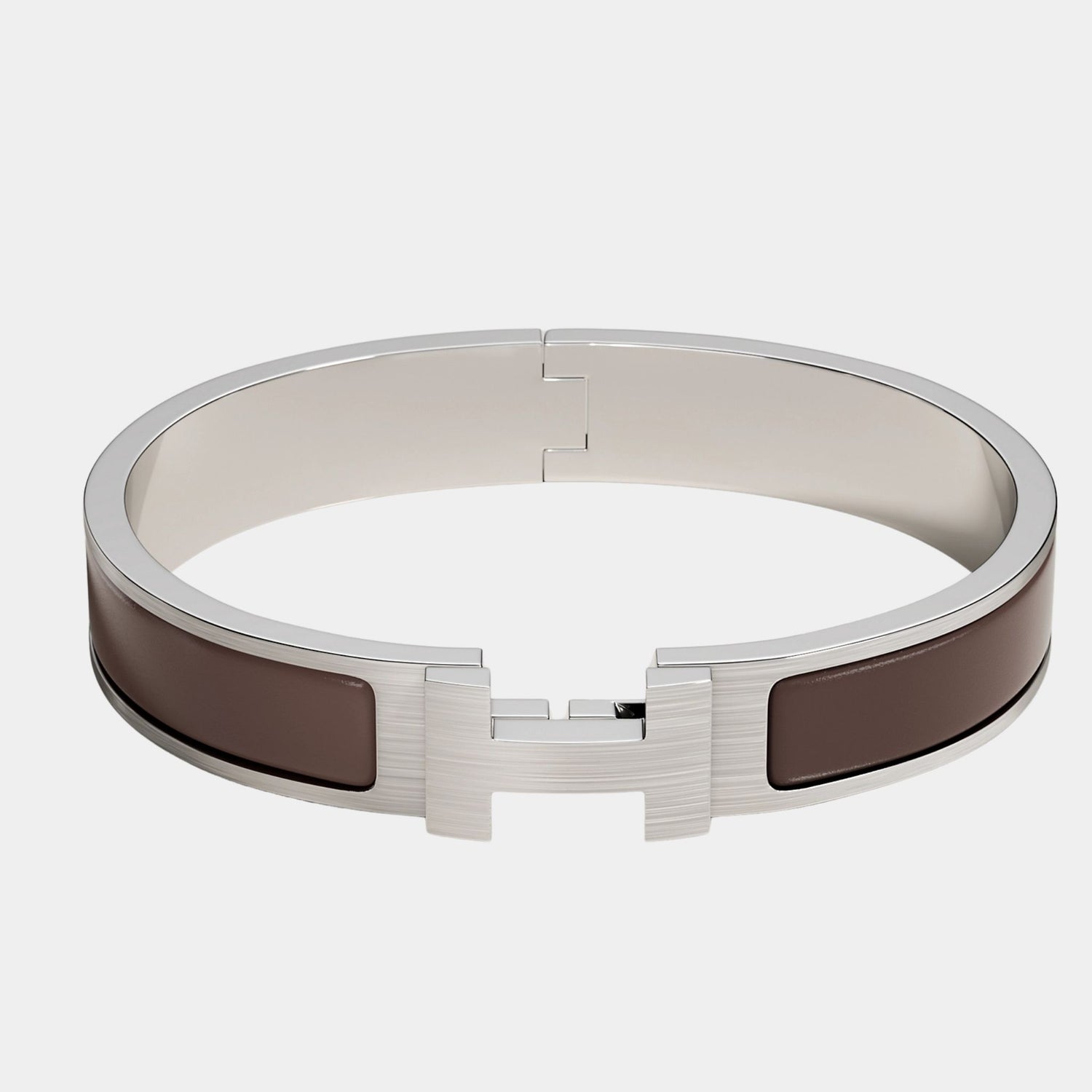 Clic HH Narrow Bracelet Palladium Plated