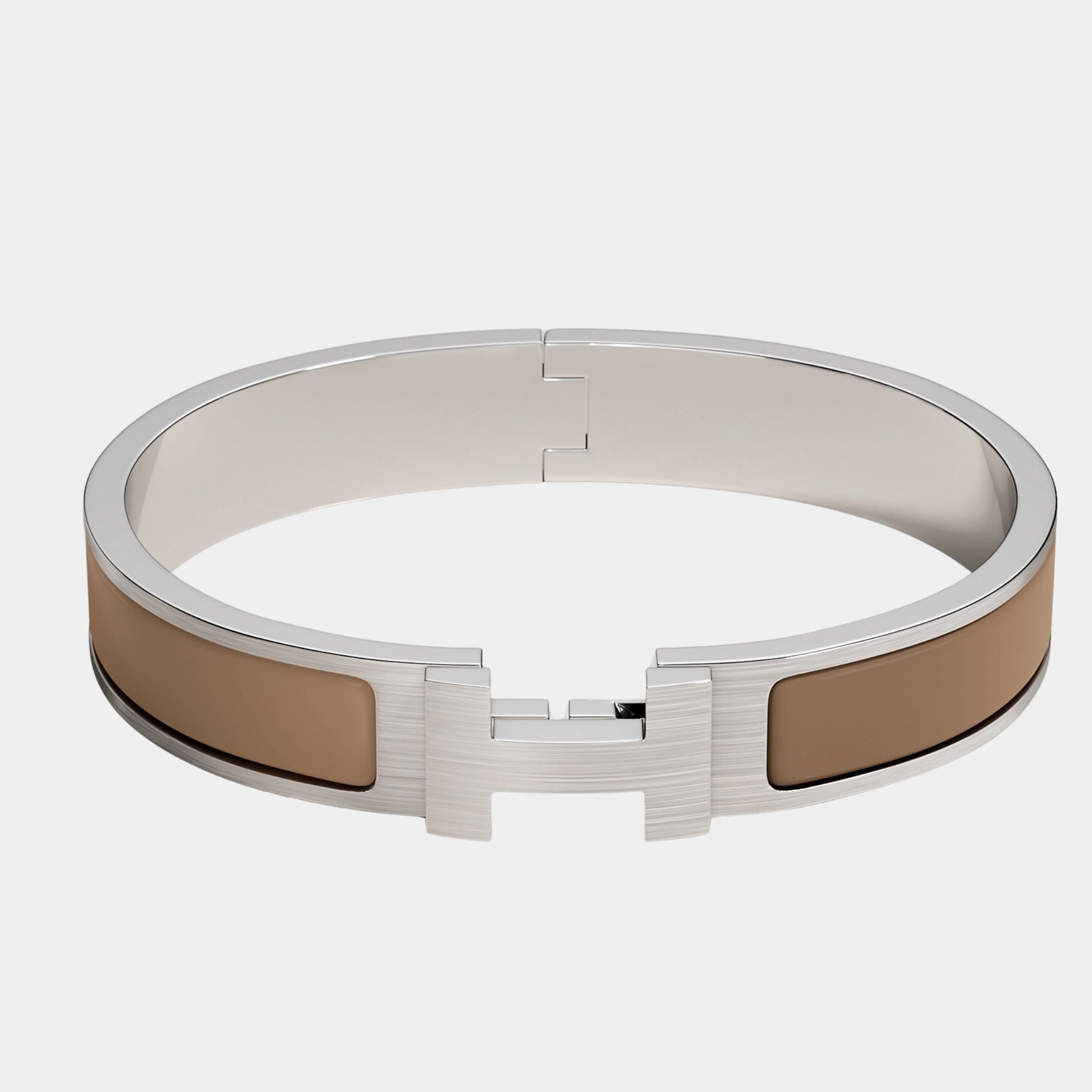 Clic HH Narrow Bracelet Palladium Plated