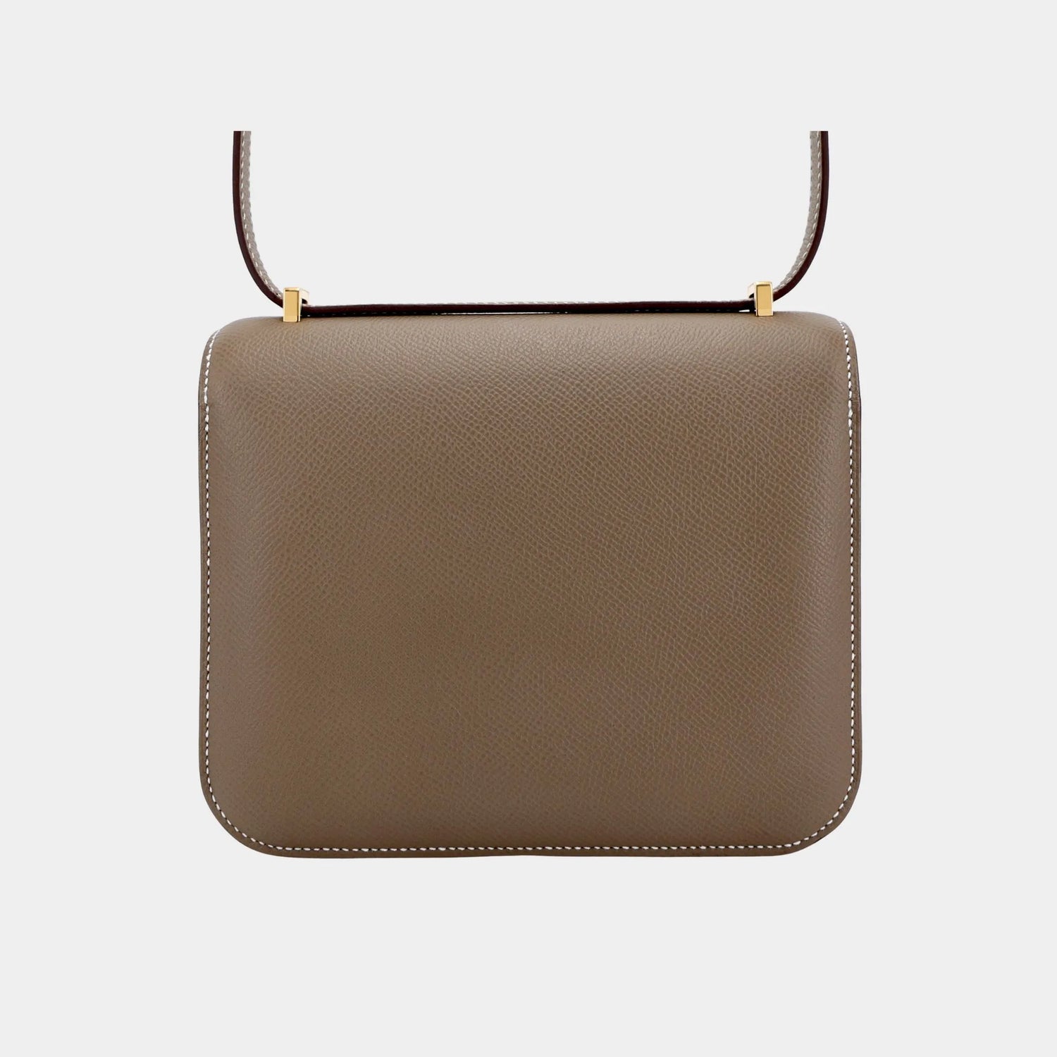 Hermes Constance Mini Epsom Etoupe GHW, back