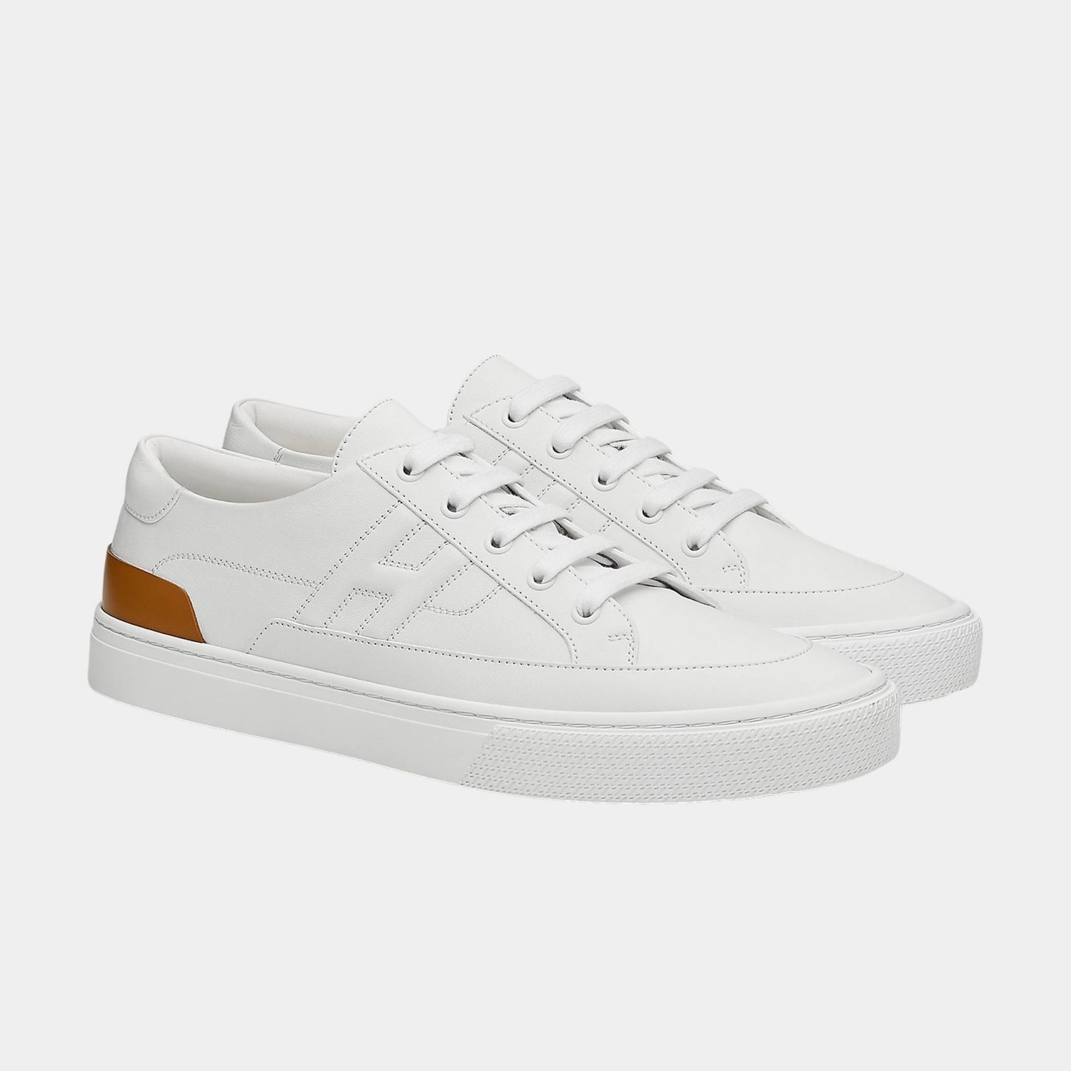 Hermes Deep Sneaker in Calfskin, Front
