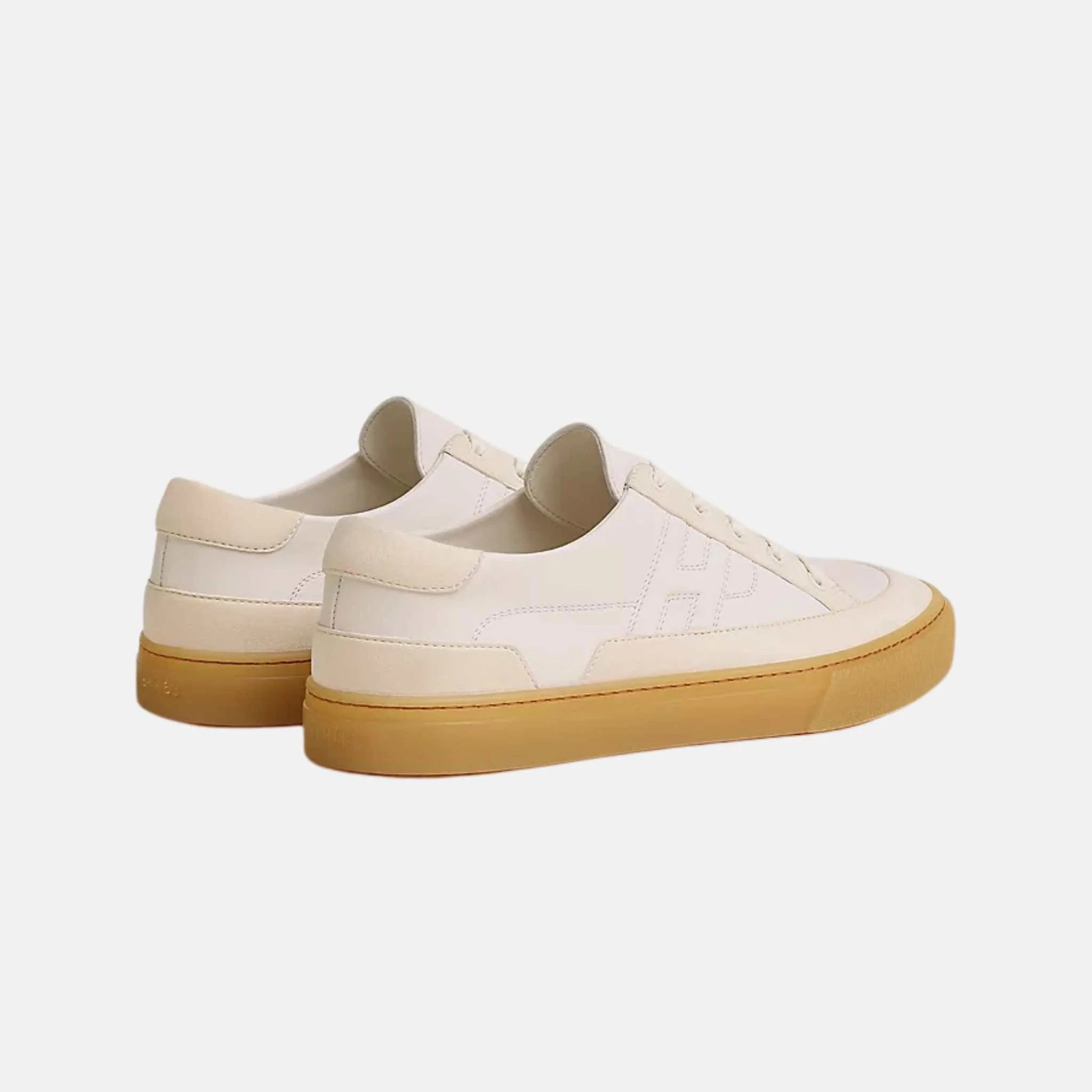 Hermes Deep sneaker Calfskin / Suede Goatskin, Back