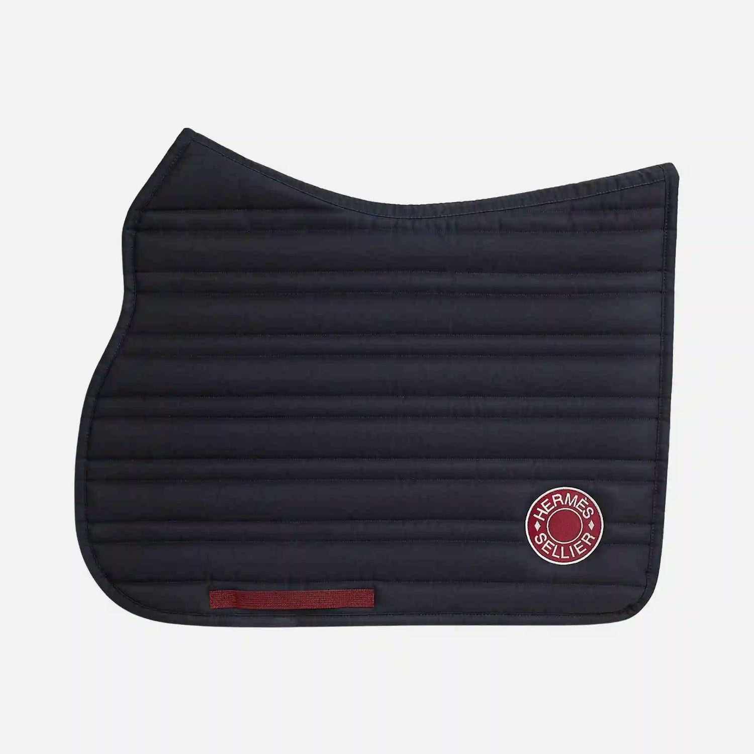Hermes Derby General Purpose Saddle Pad, Navy