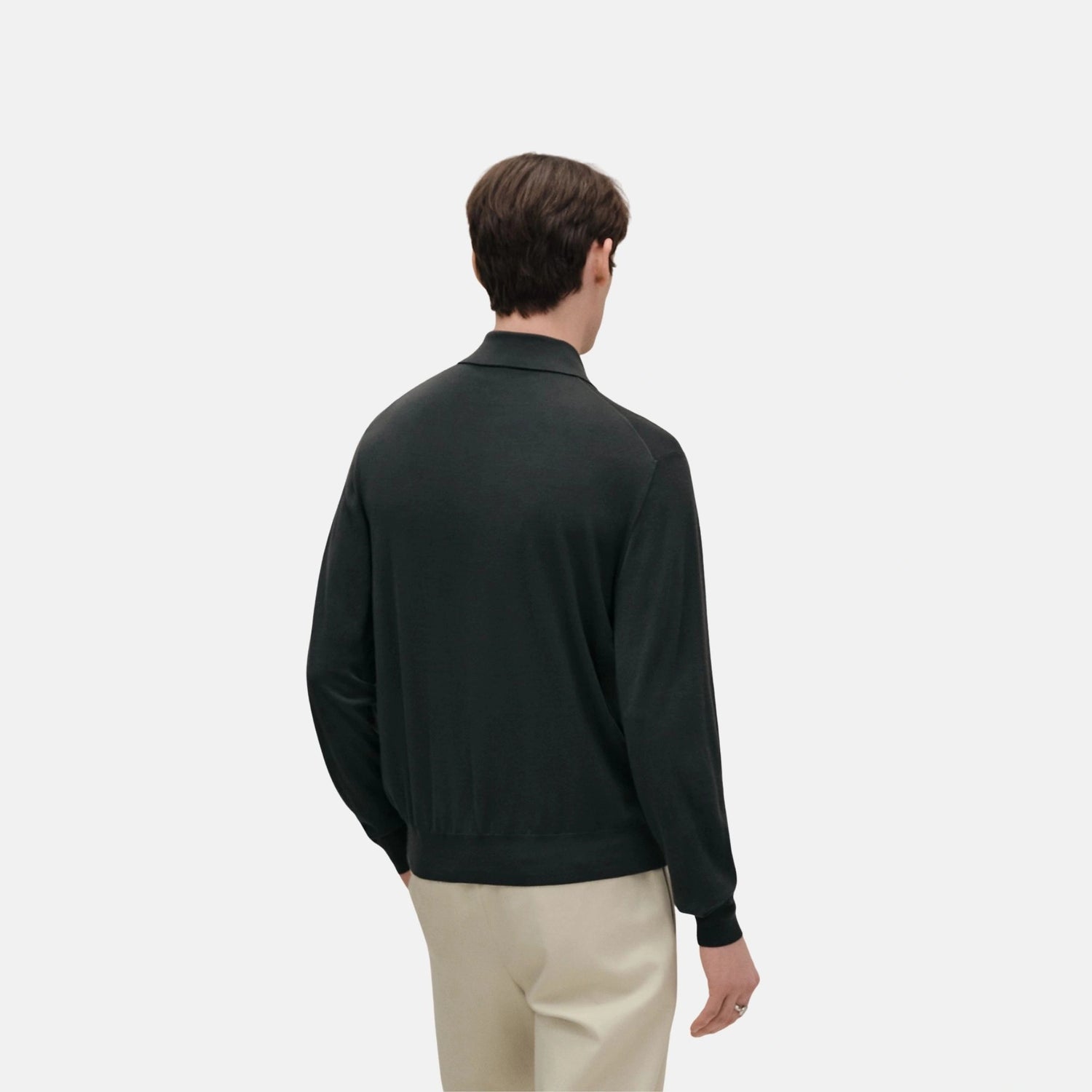 Hermes Detail H Polo Shirt, Back