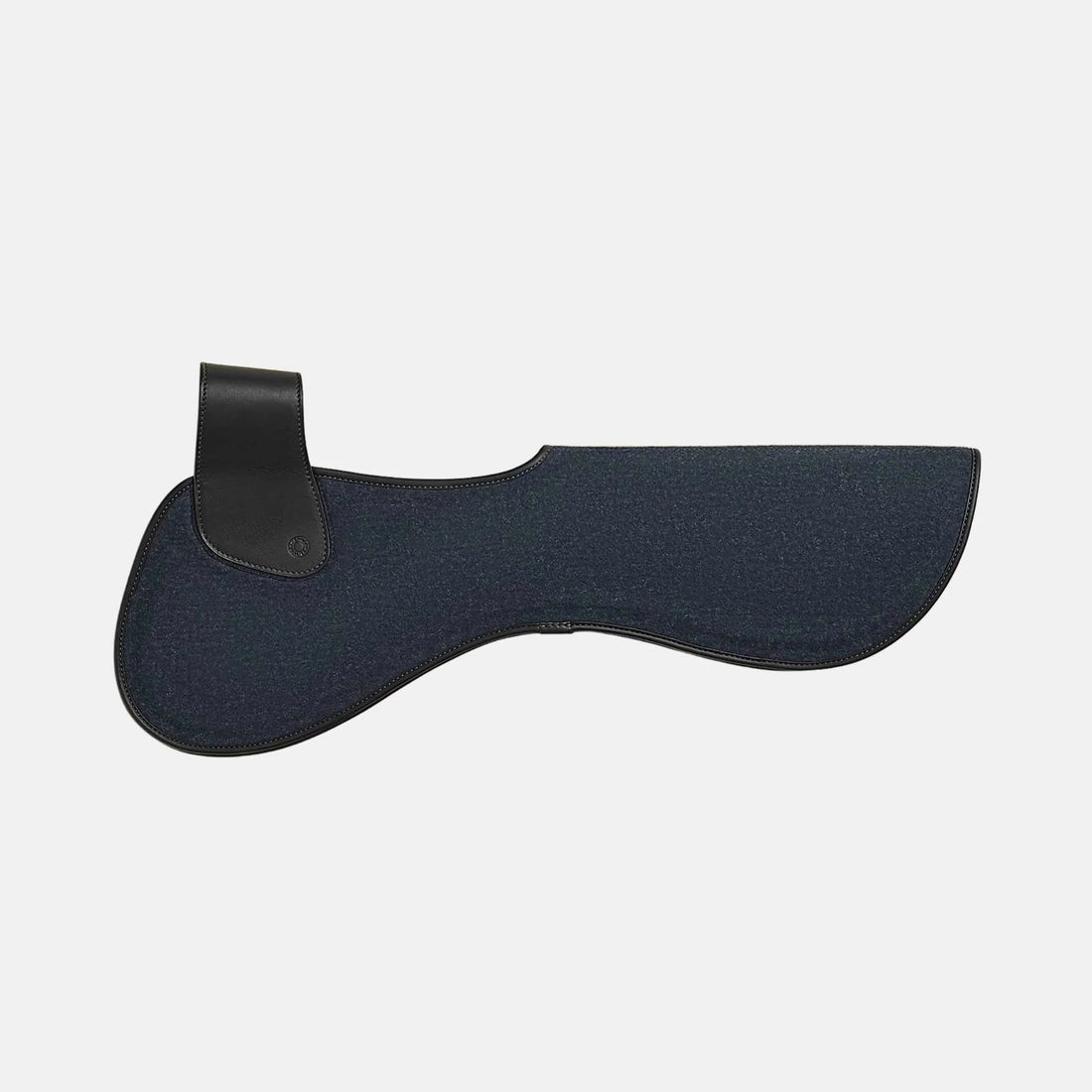 Hermes Equilibre Back Shock Absorbing Pad, Navy and Noir, Side
