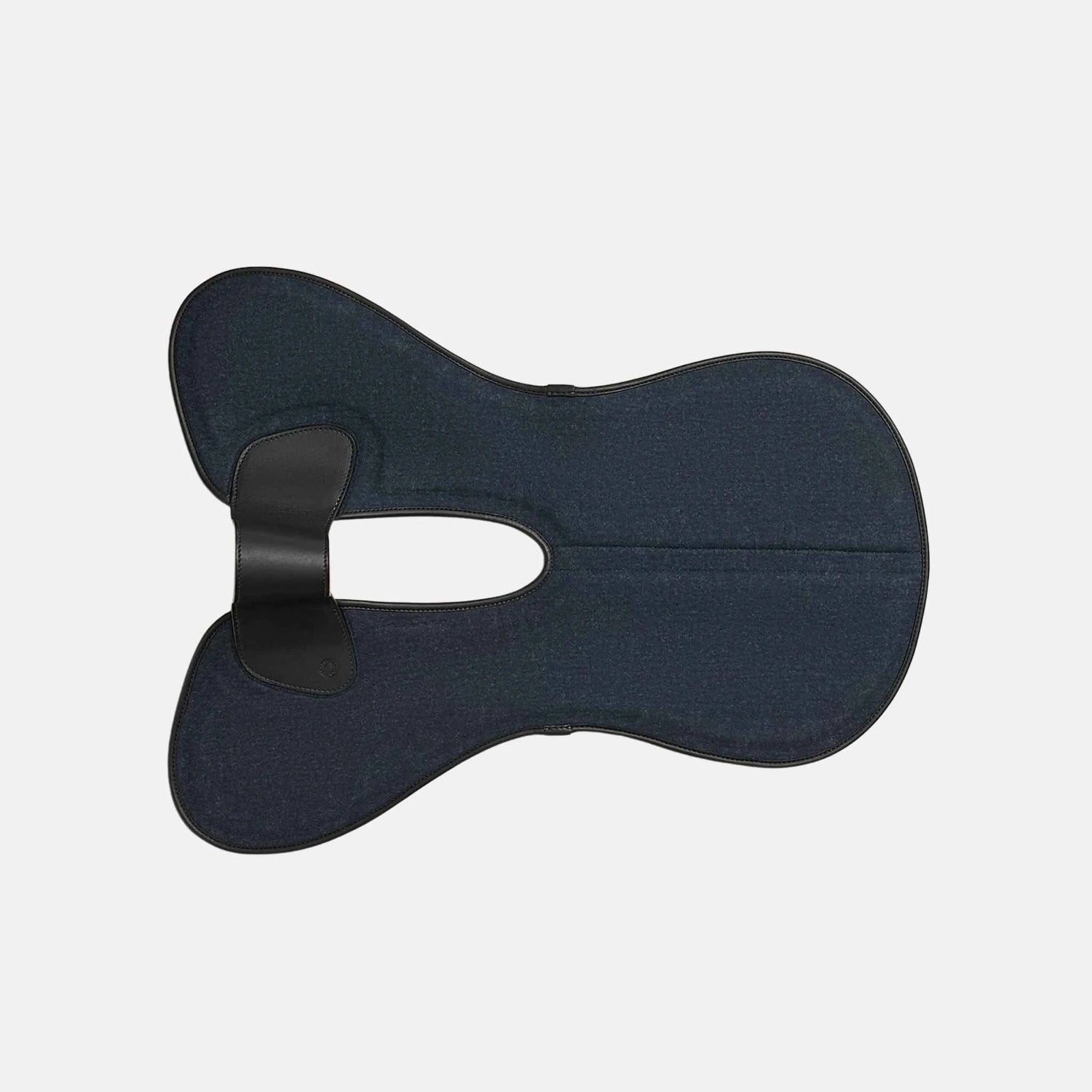 Hermes Equilibre Back Shock Absorbing Pad, Navy and Noir, Top