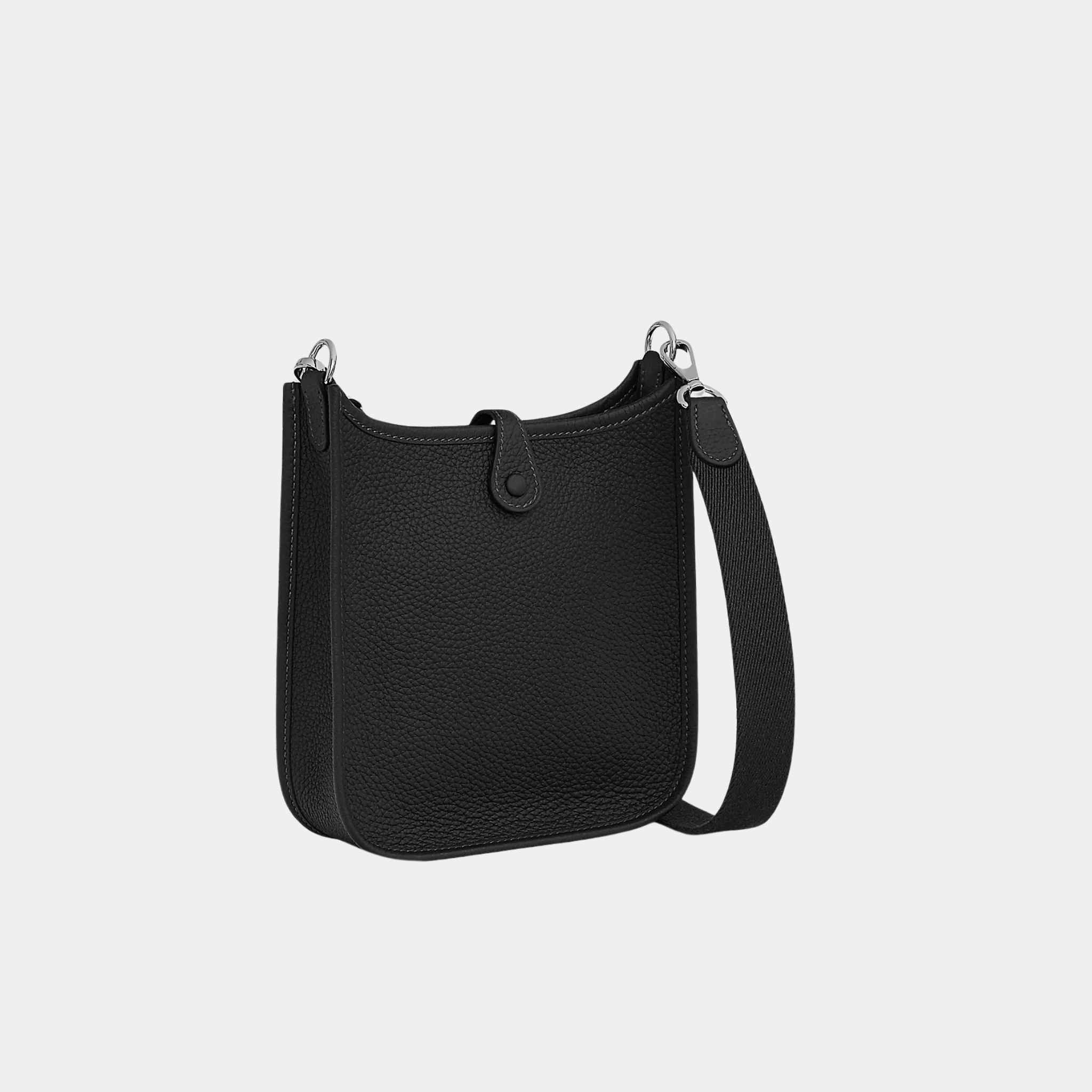 Hermes Evelyne 16 Amazone Bag 112cm Taurillon Clemence Black PHW, Back