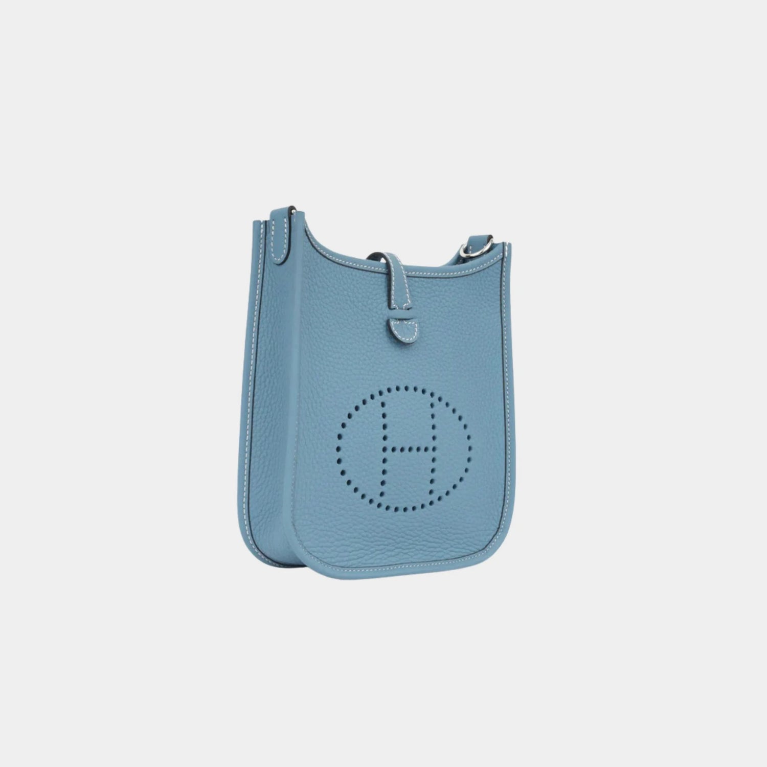 Hermes Evelyne 16 Clemence Bleu Jean PHW, Side