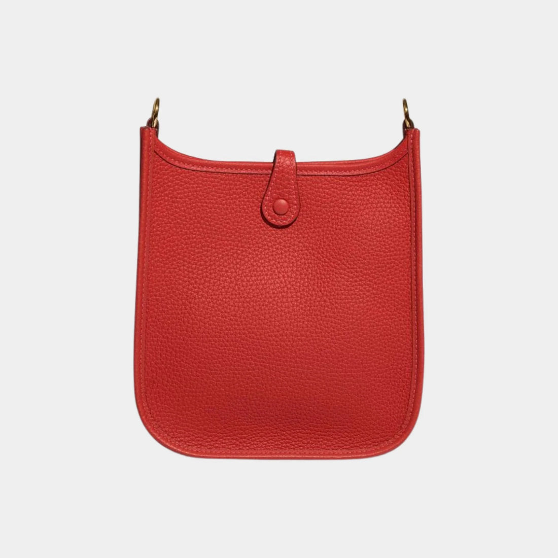 Hermes Evelyne 16 Clemence Rouge Vermillon / Rouge Vif GHW