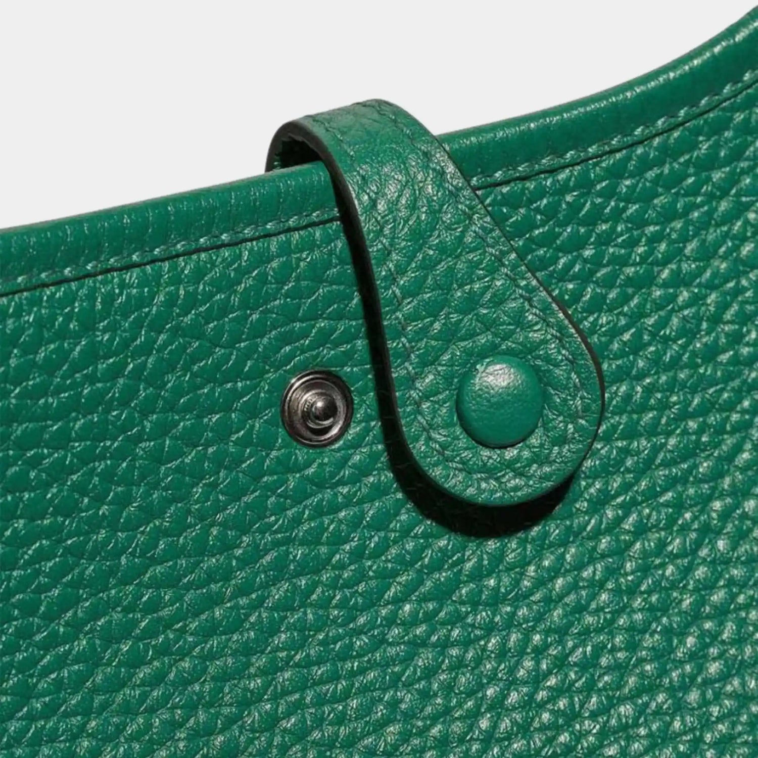 Hermes Evelyne 16 Clemence Vert Vertigo PHW, Closeup