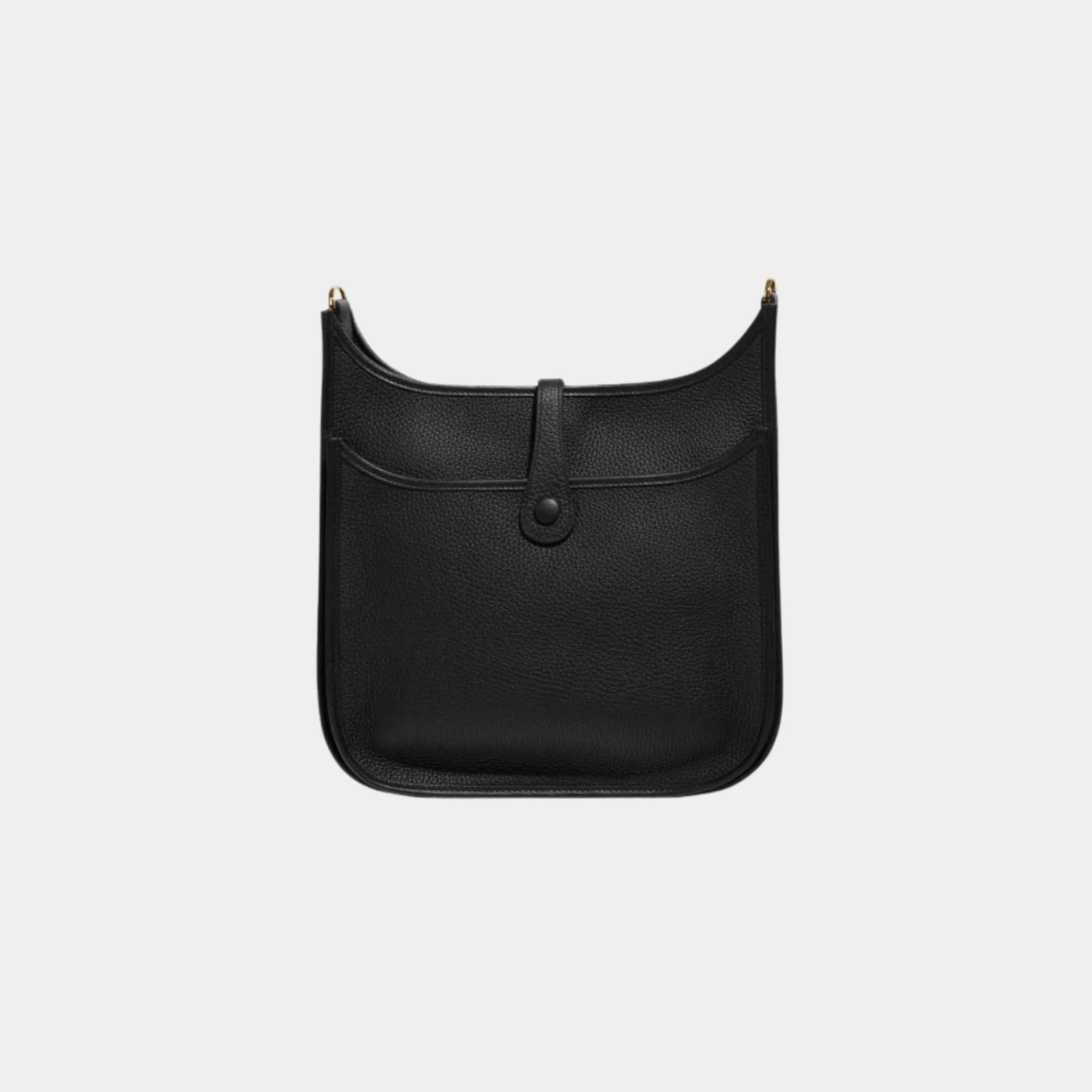 Hermes Evelyne 29 Taurillon Clemence Black GHW