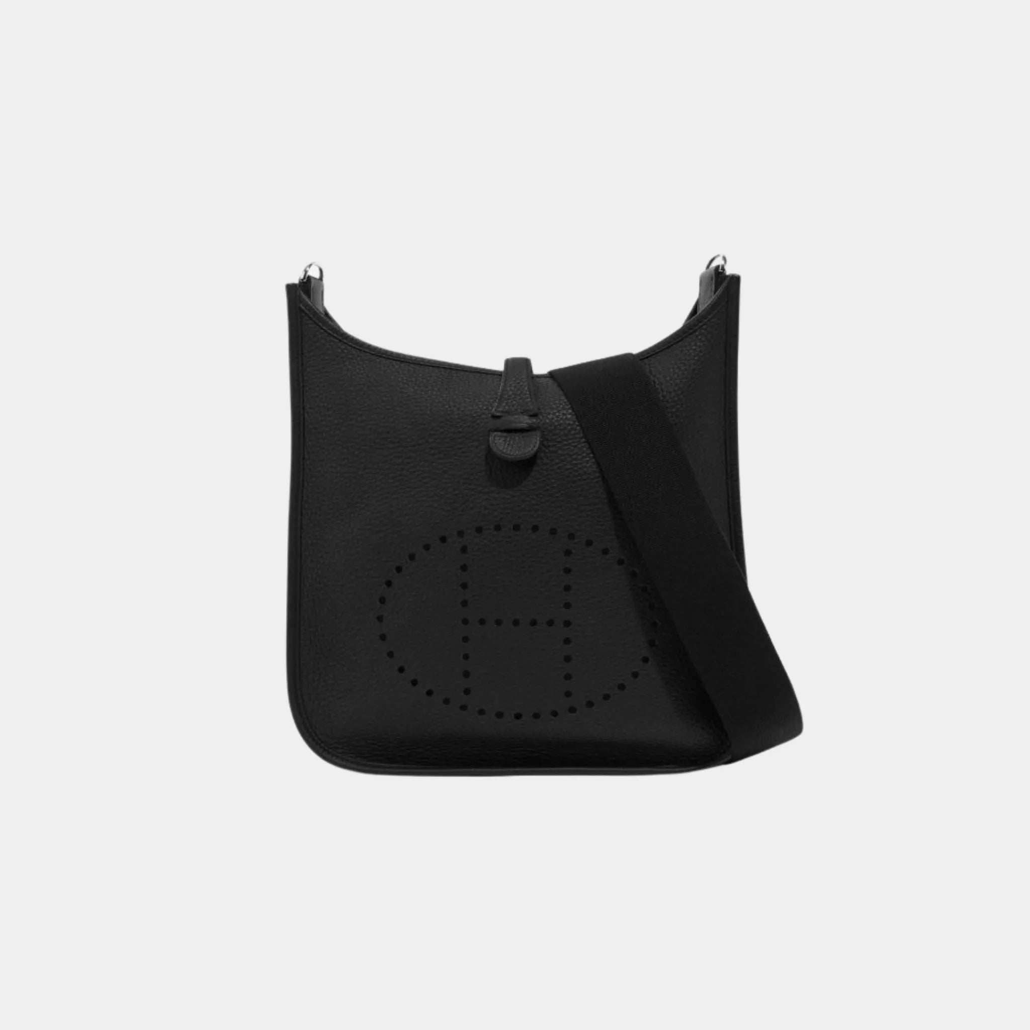 Hermes Evelyne 29 Taurillon Clemence Black PHW