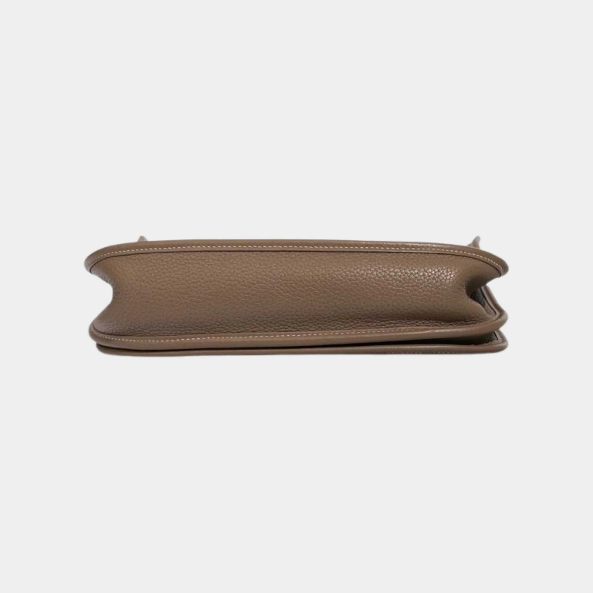 Hermes Evelyne 29 Taurillon Clemence Etoupe GHW, bottom