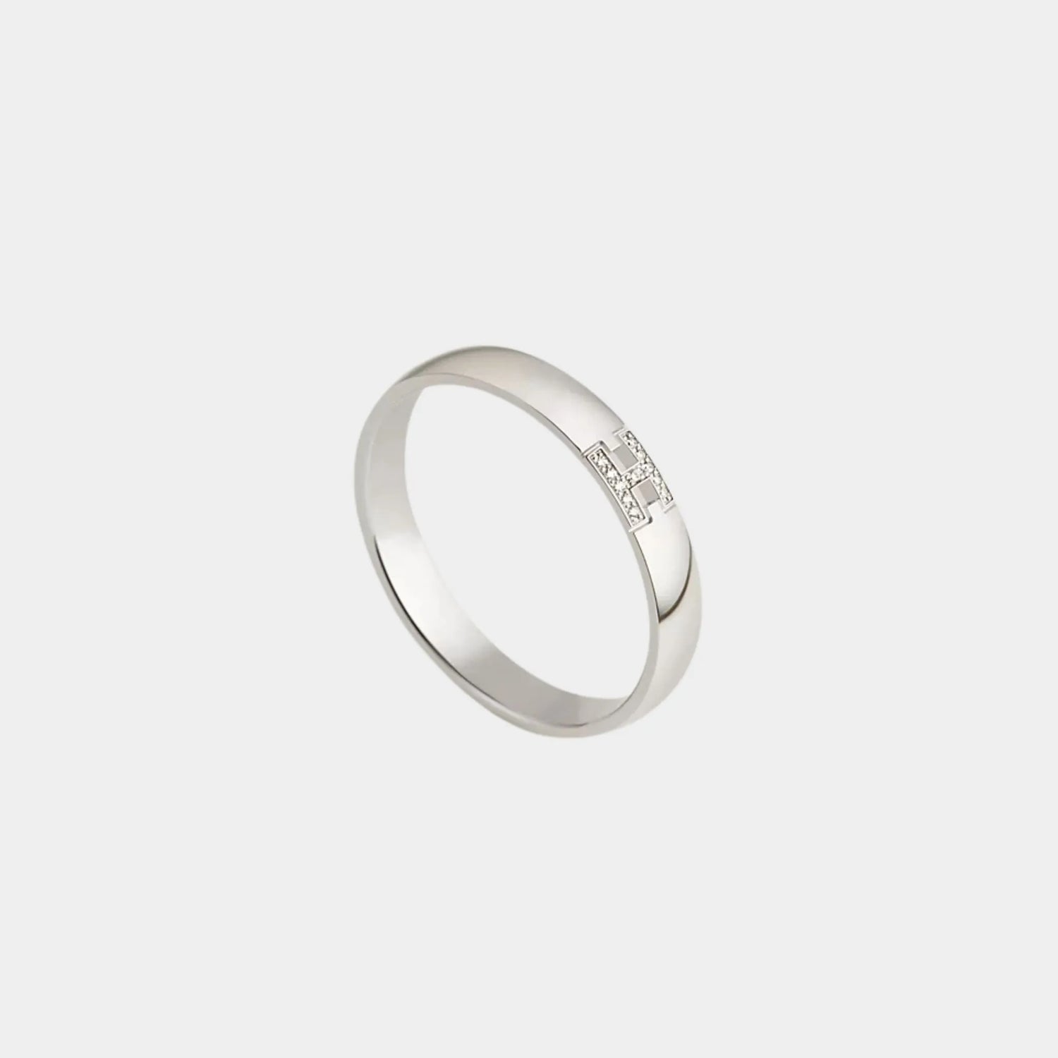 Hermes Ever Herakles Alliance White Gold - Diamonds, Front