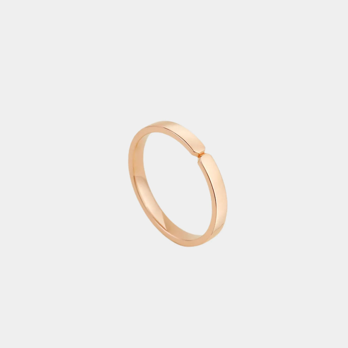Ever Kelly wedding band Small Model Rose Gold