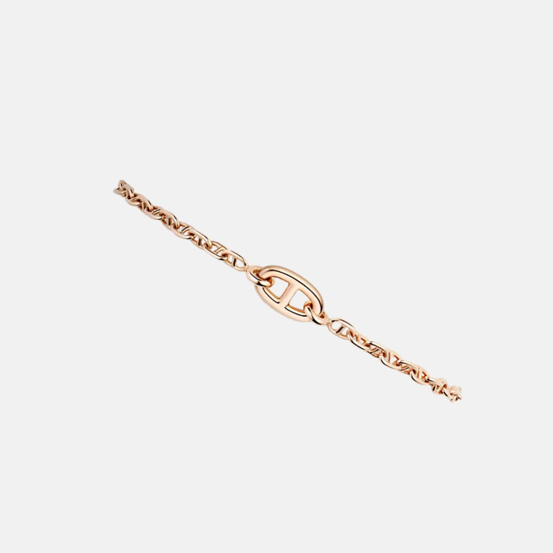 Hermes Farandole Bracelet Very Small Model Rose Gold, Front