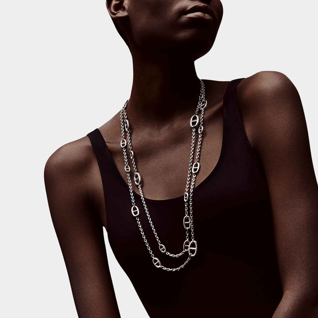 Hermes Farandole Long Necklace 160, Model
