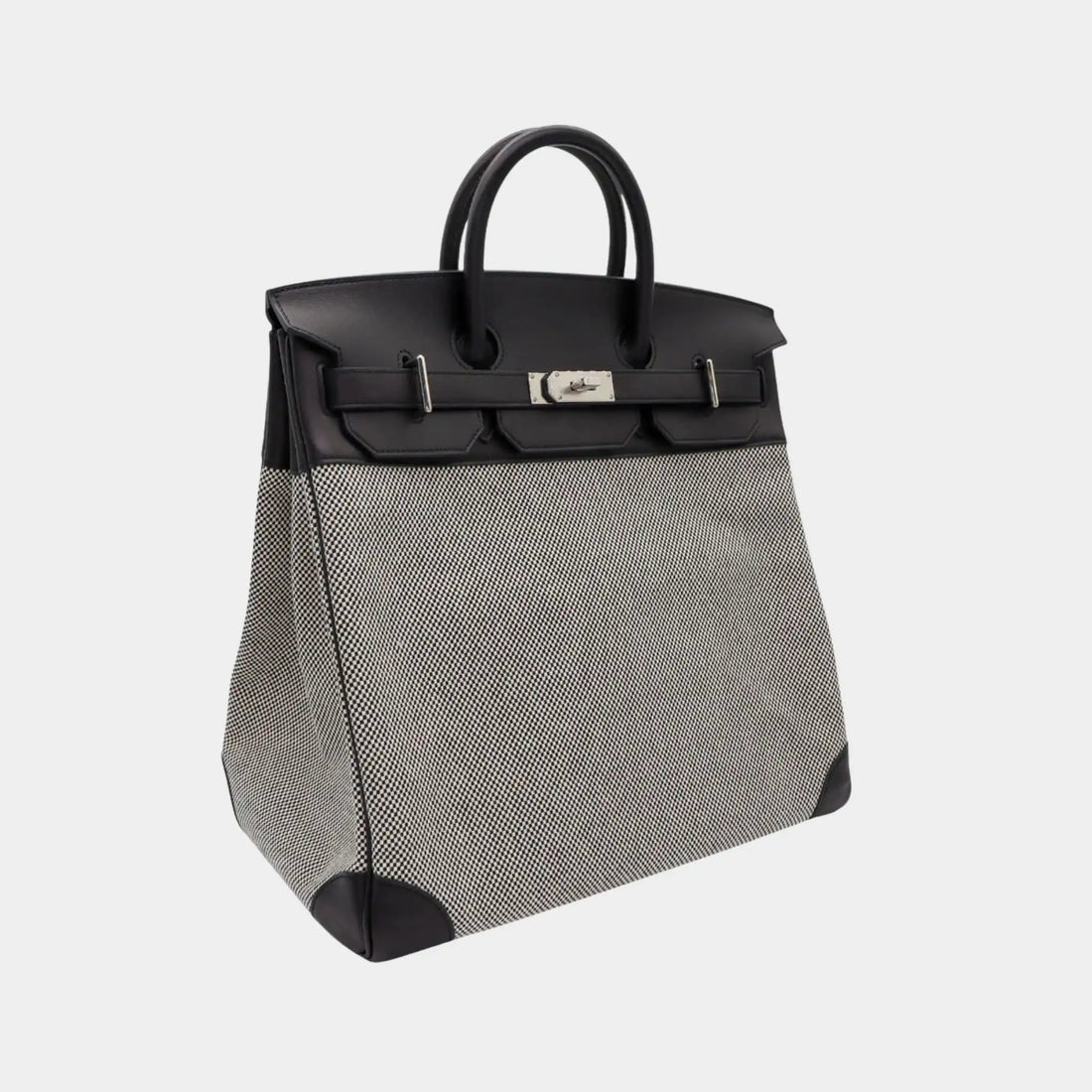 Hermes Hac 40 سويفت، توال H، كانفاس أسود PHW