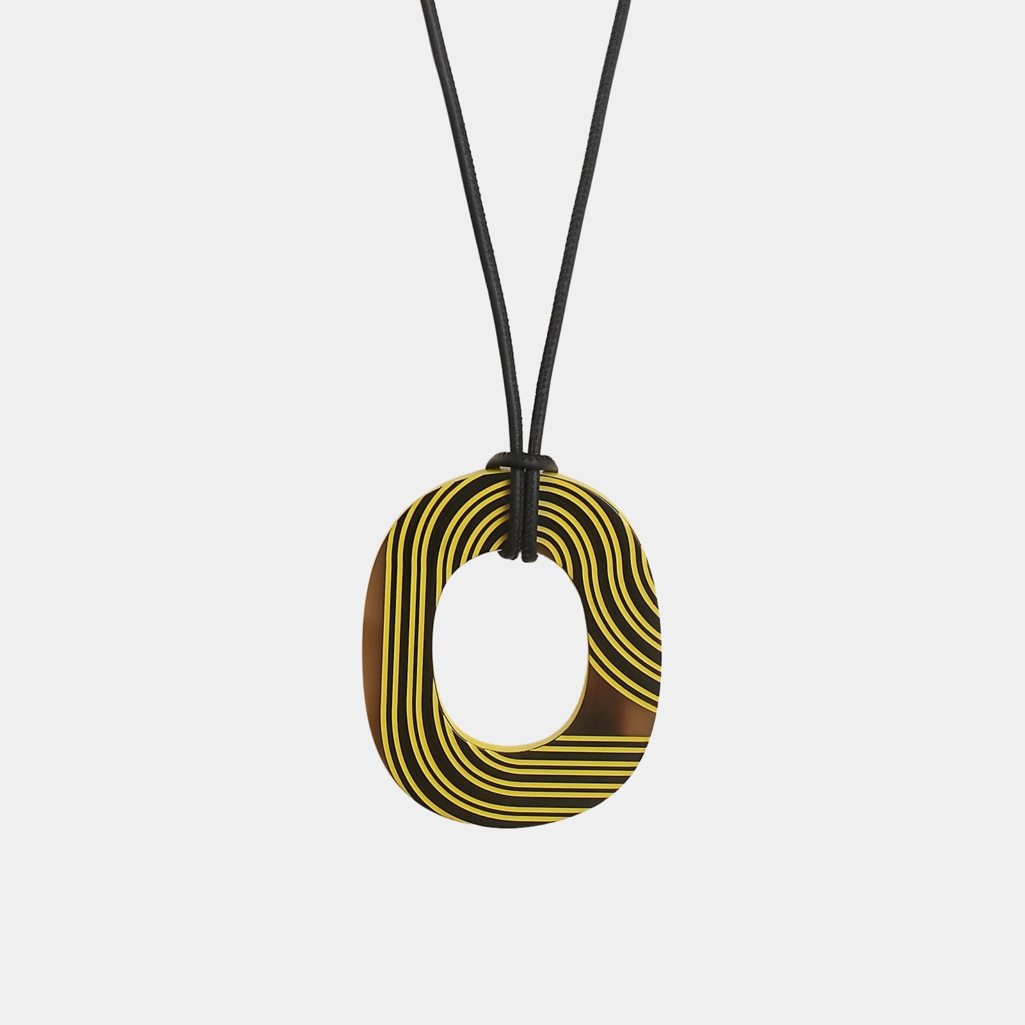 Hermes Isthme Pop Pendant Small Model, Jaune Boreal