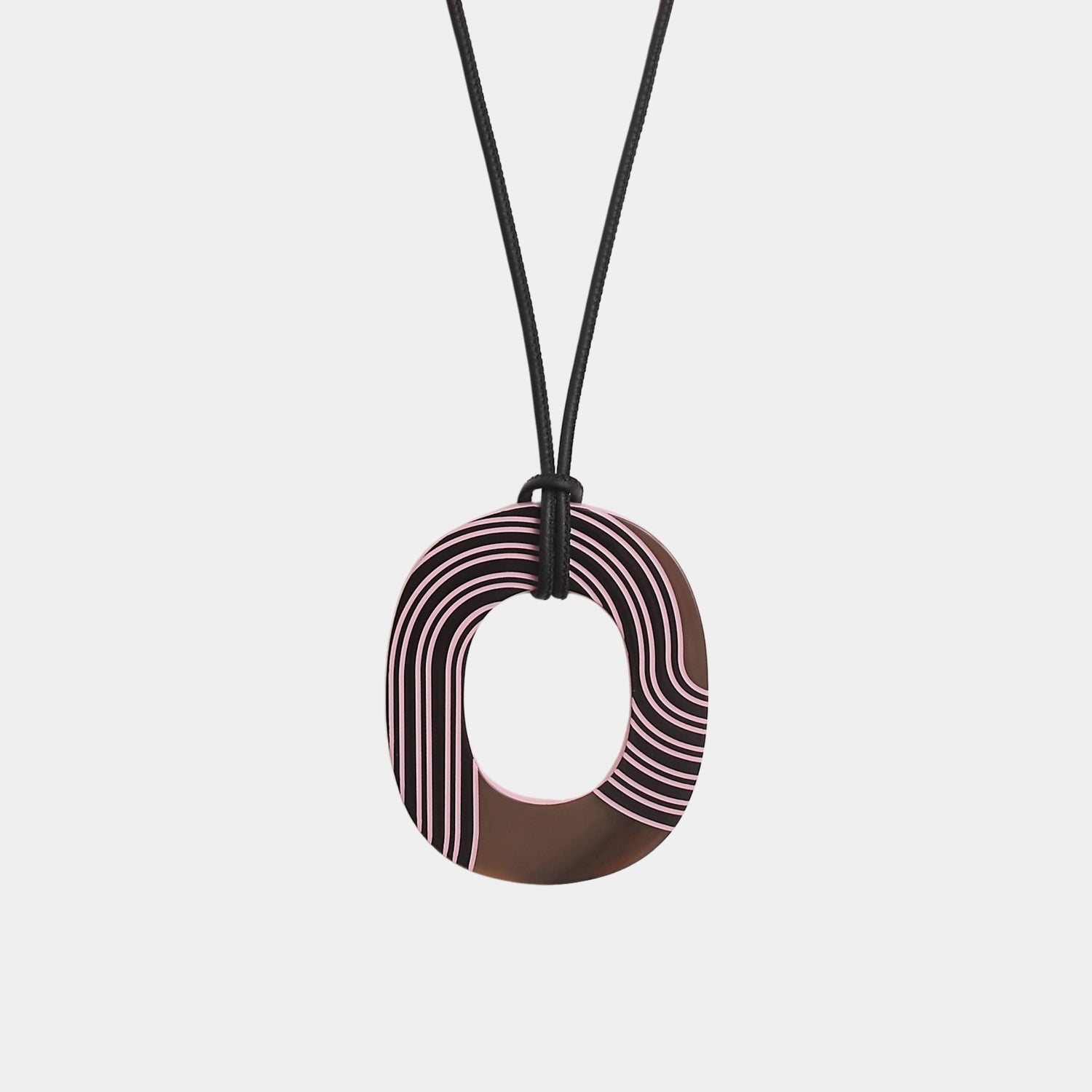 Hermes Isthme Pop Pendant Small Model, Rose Fever