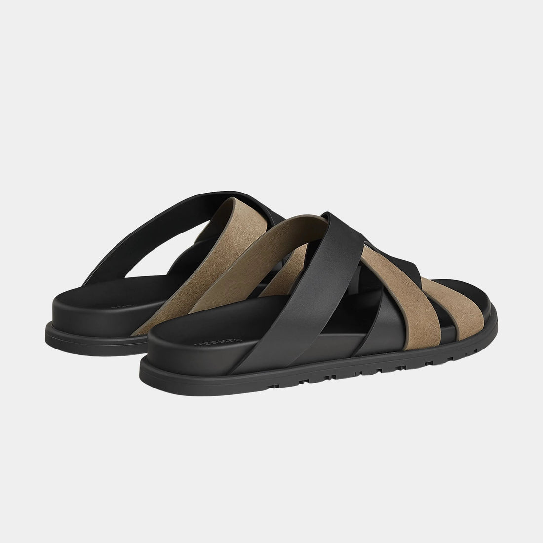 Kazimir Sandals in Calfskin and Suede